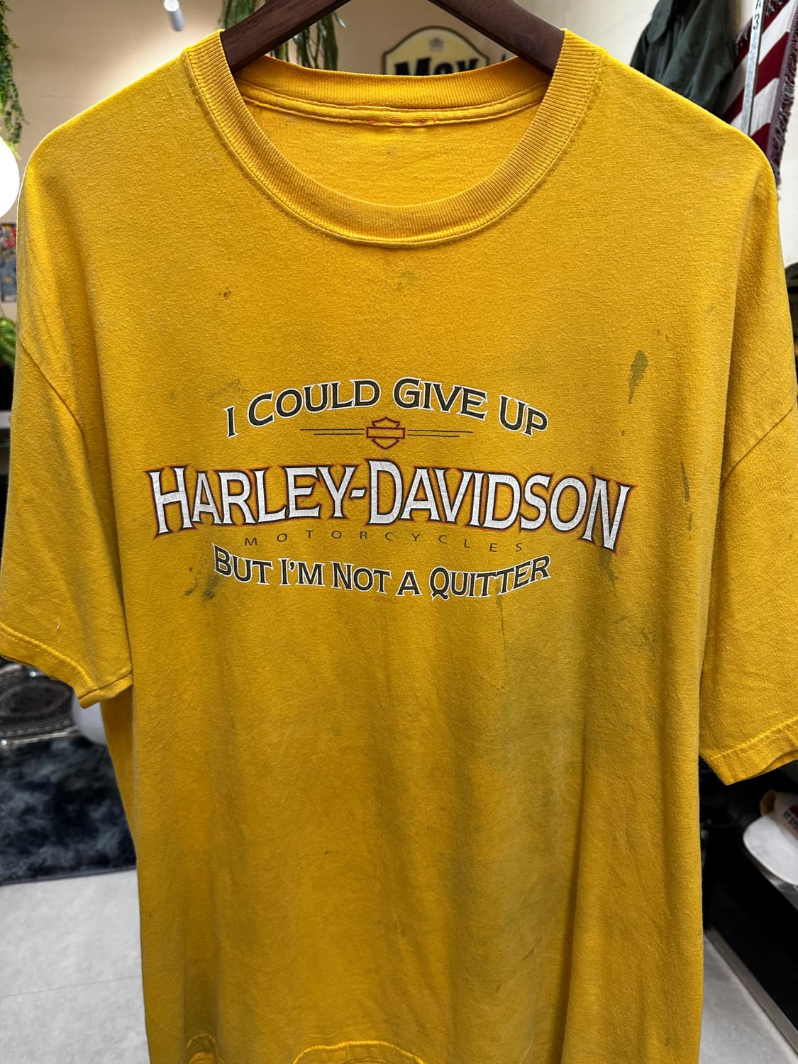 00s Harley-Davidson Heavy stains T-shirt 상품이미지2