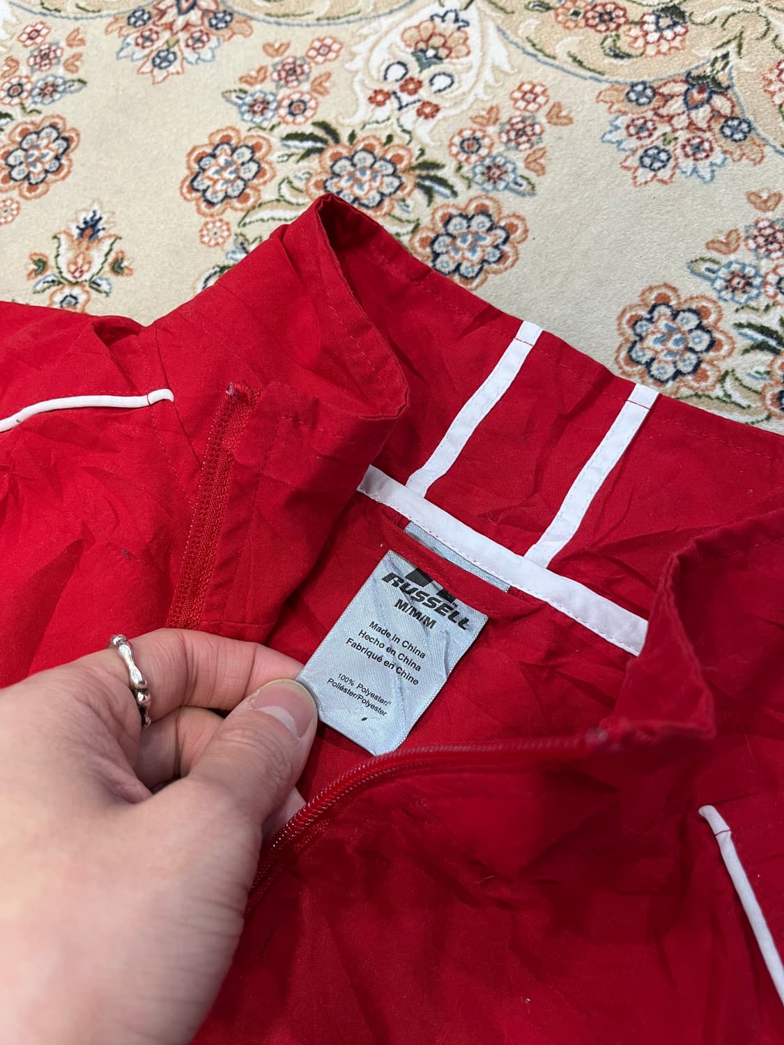 러셀 애슬래틱 LADY DOG 파이핑 자켓 상품이미지4