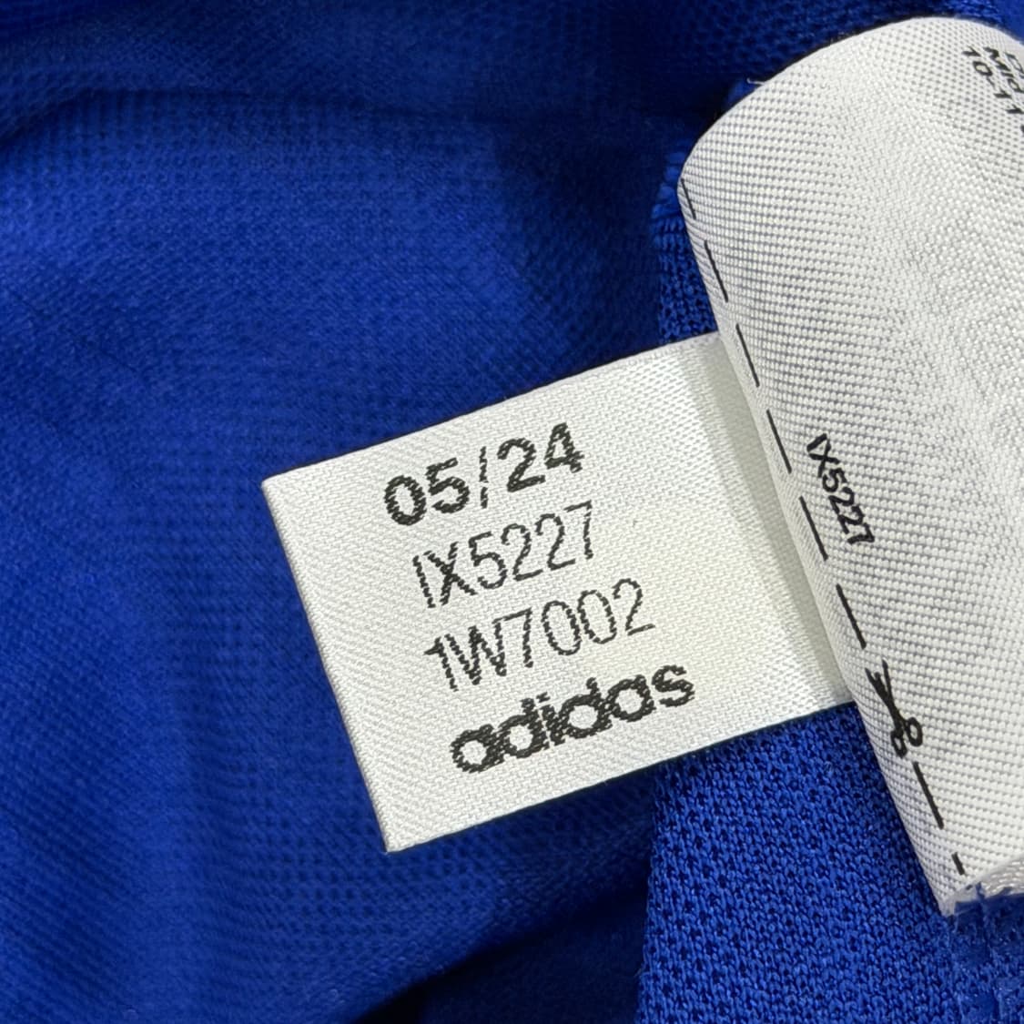 아디다스 피케 풋볼 저지 스트라이프 스포티 긴팔티 로얄블루 XL 105 상품이미지7