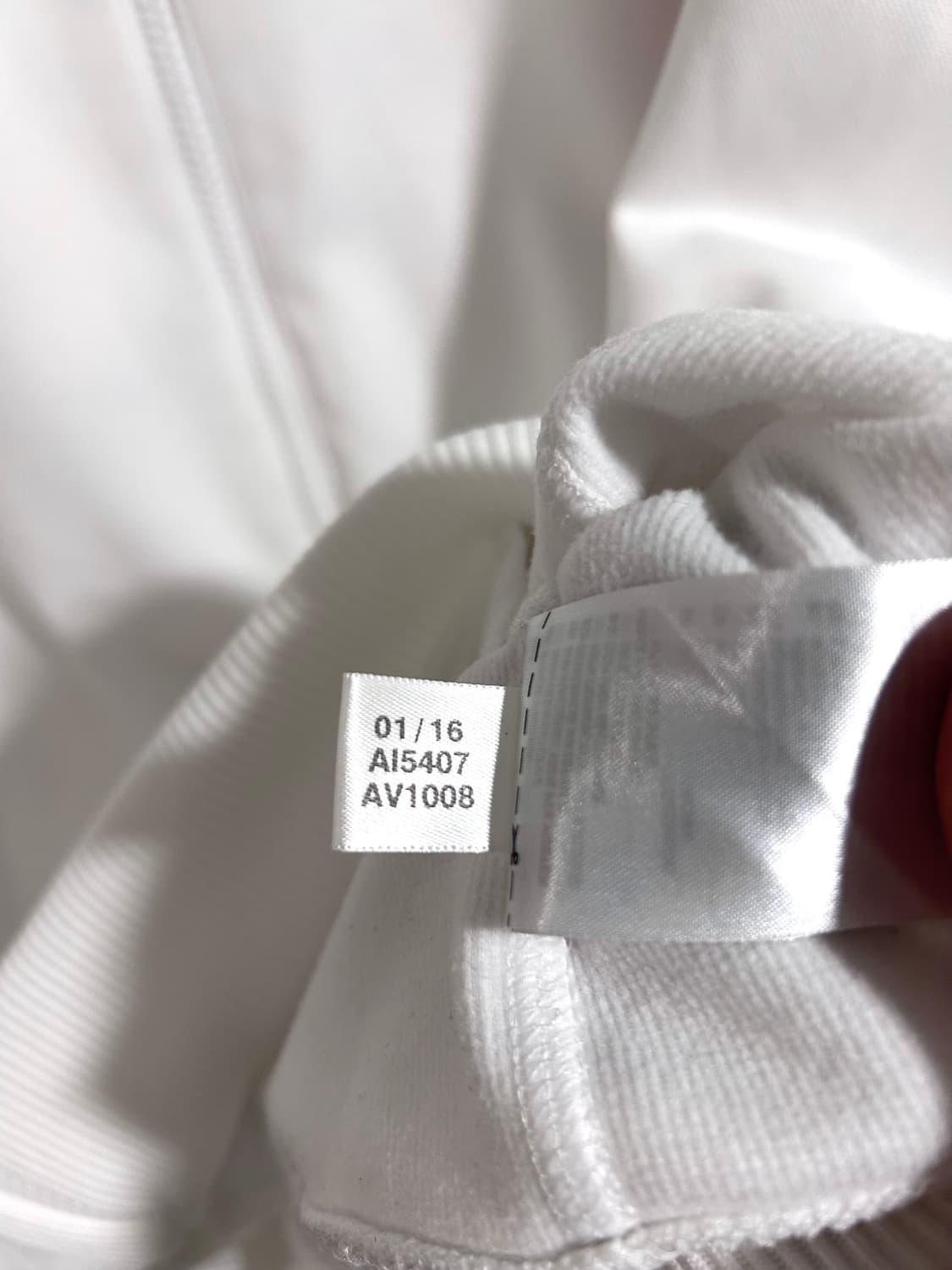 아디다스 맨유 트랙탑 화이트 져지 상품이미지7