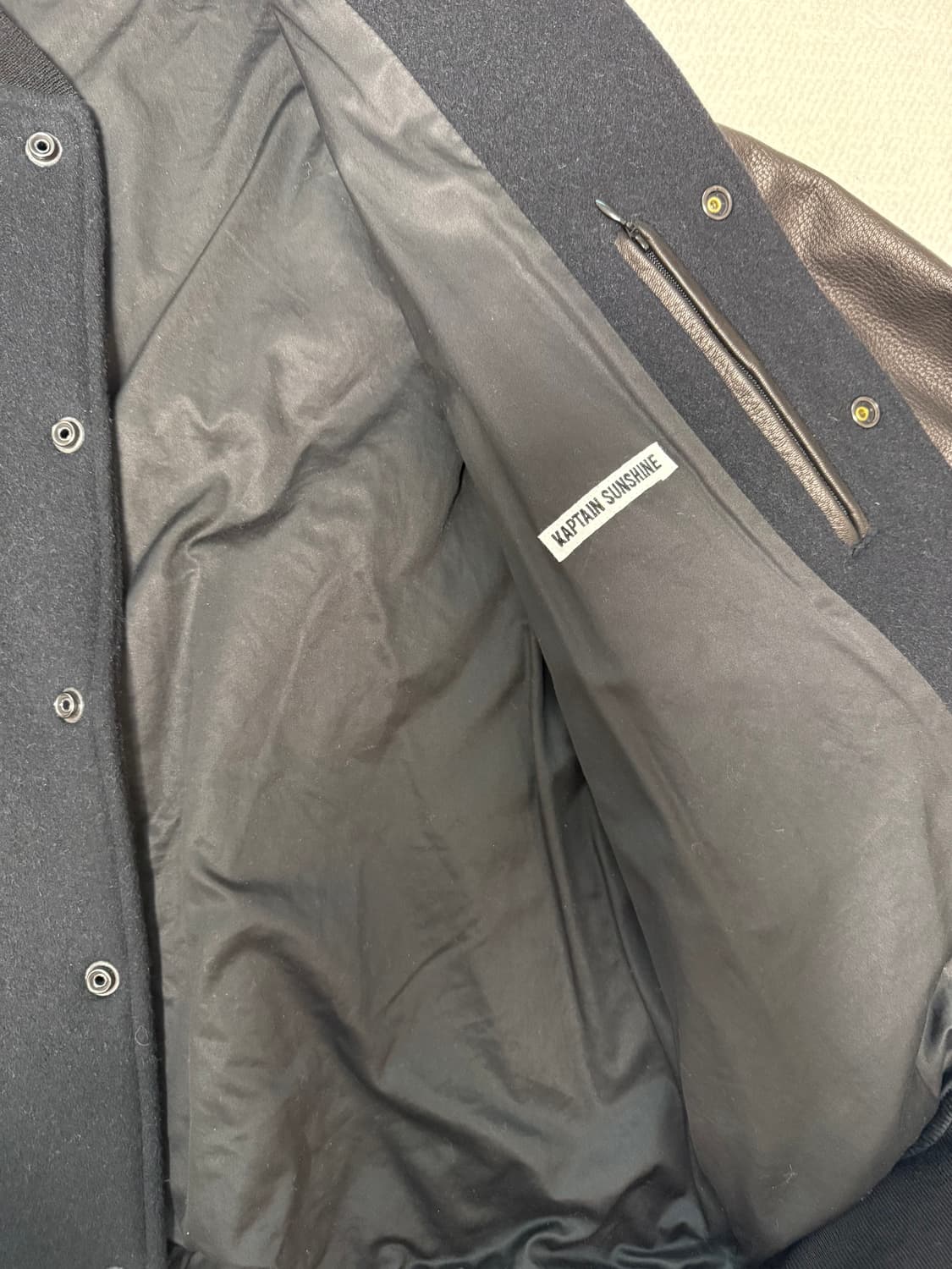 캡틴선샤인 23fw 어워드자켓(42) 블랙 상품이미지4