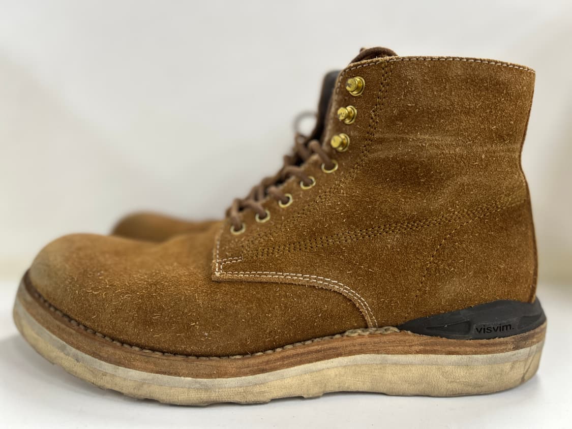 VISVIM 비즈빔 네추럴브라운 스웨이드 버질부츠 10.5 상품이미지2