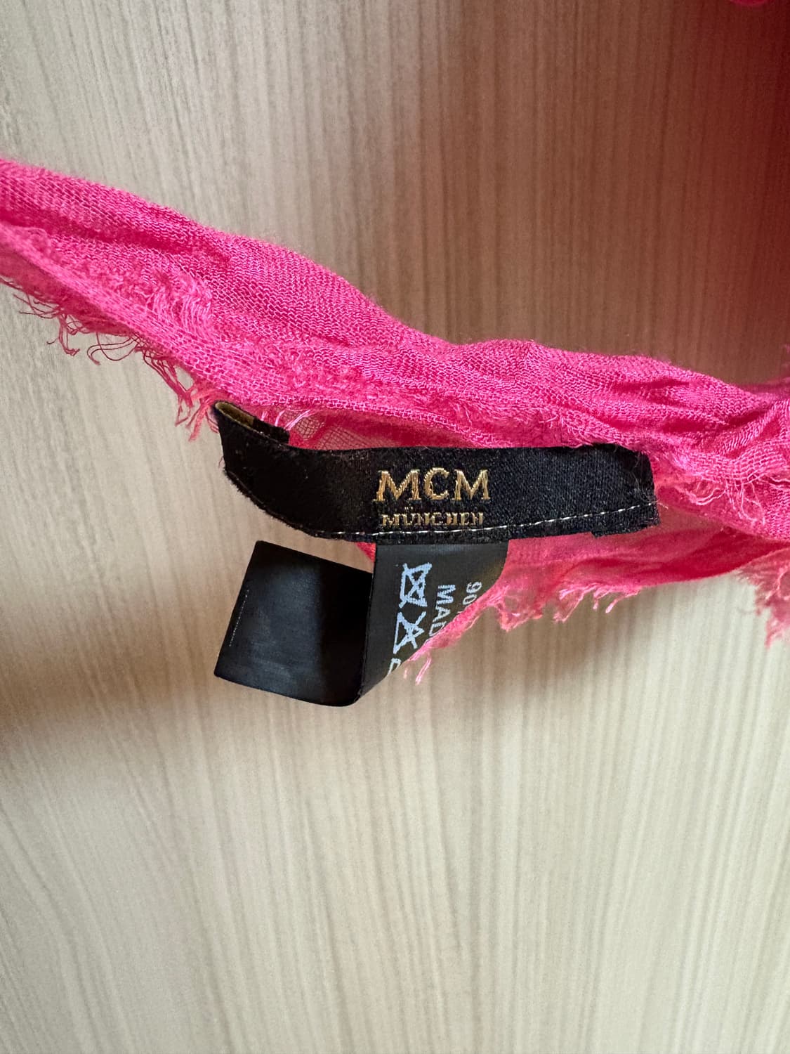 MCM 핑크 스카프 상품이미지2