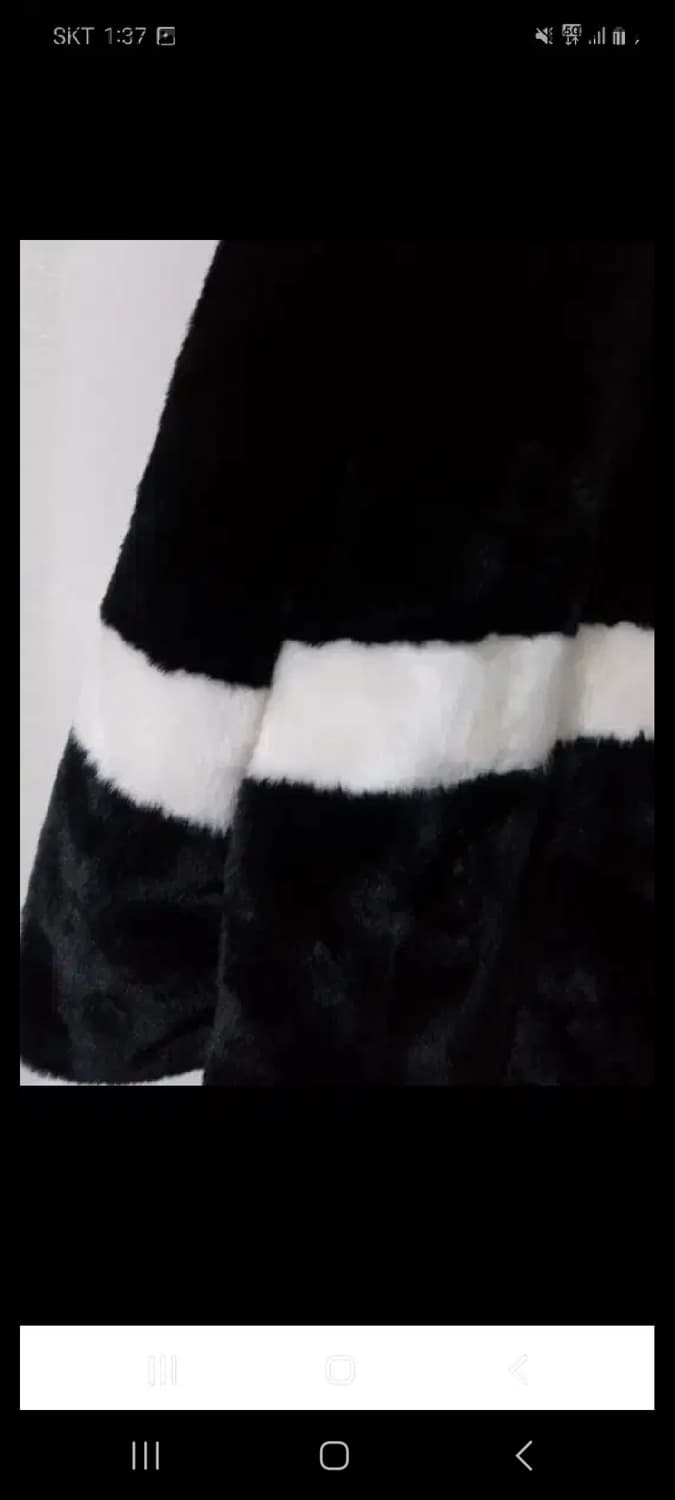 바이레더 퍼 롱자켓 프리사이즈 상품이미지5