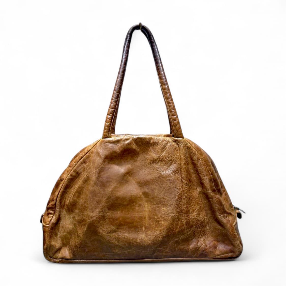 Jas M.B 빈티지가공 레더 볼링백 포터 장인 가죽 추천 상품이미지2