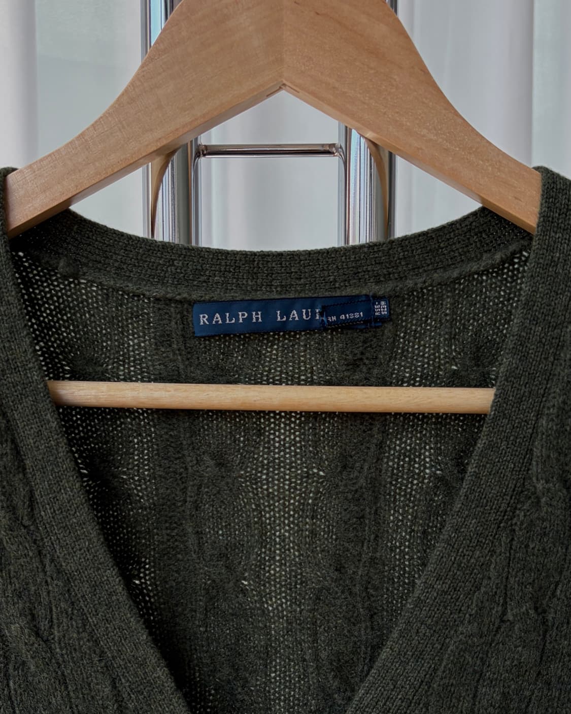 [M]폴로 랄프로렌 캐시미어 여성 케이블 니트 가디건 상품이미지6