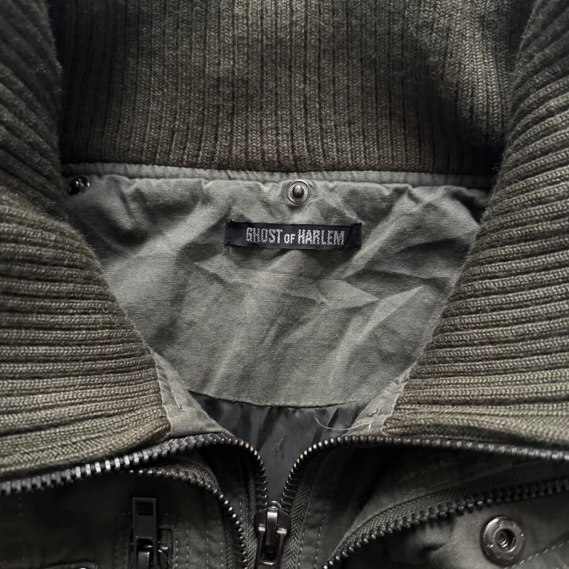 고스트오브할렘 투카라 하이넥 2way 스터드 버클 자켓 y2K 펑크 상품이미지7