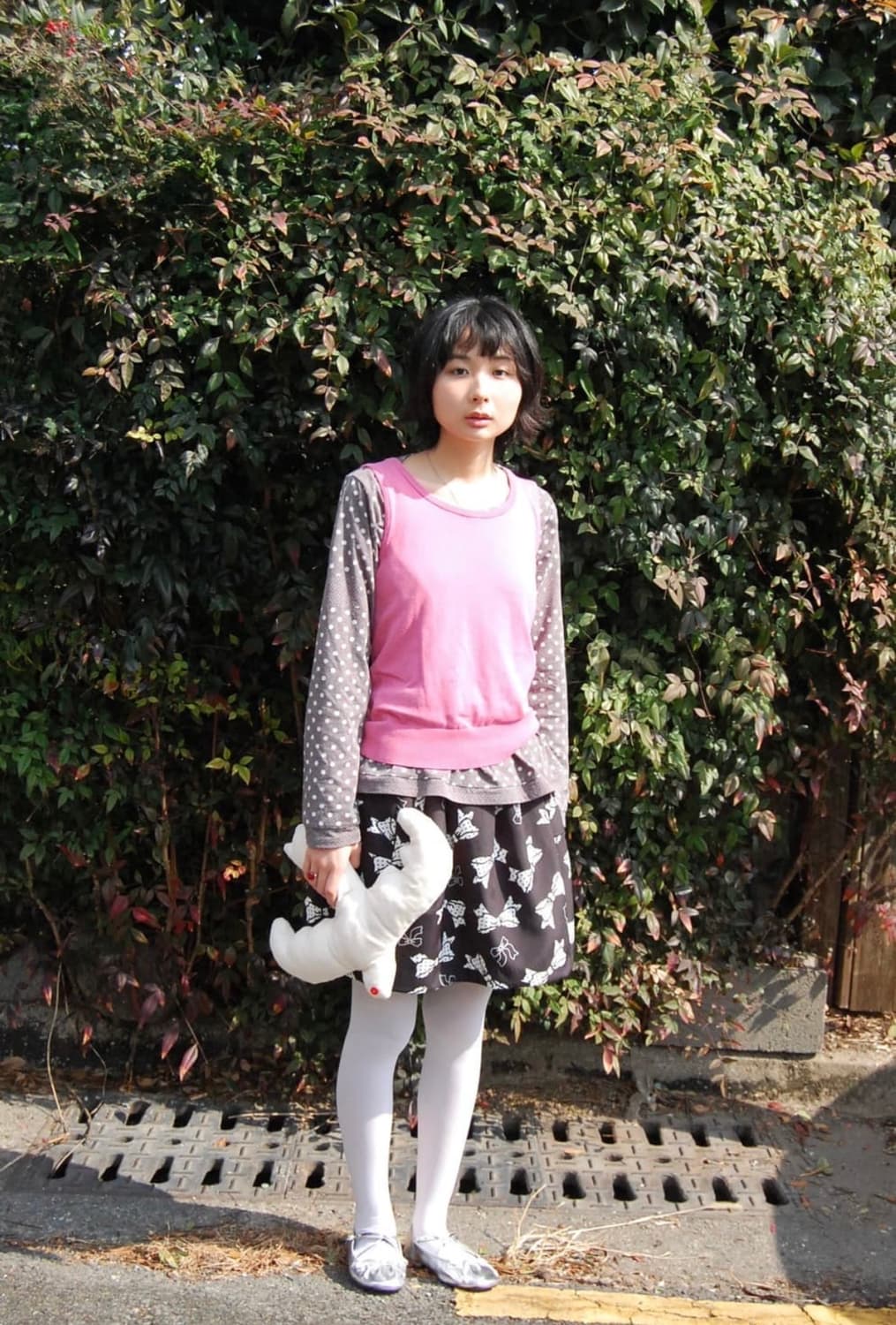 Dazzlin dot ribbon Skirt 상품이미지2