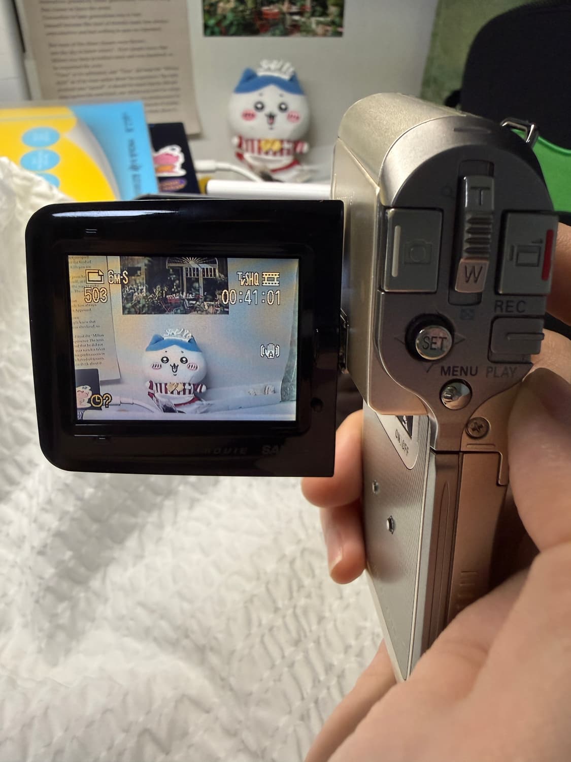 [김다미캠코더/바로사용] 산요 작티 C6 실버 상품이미지8