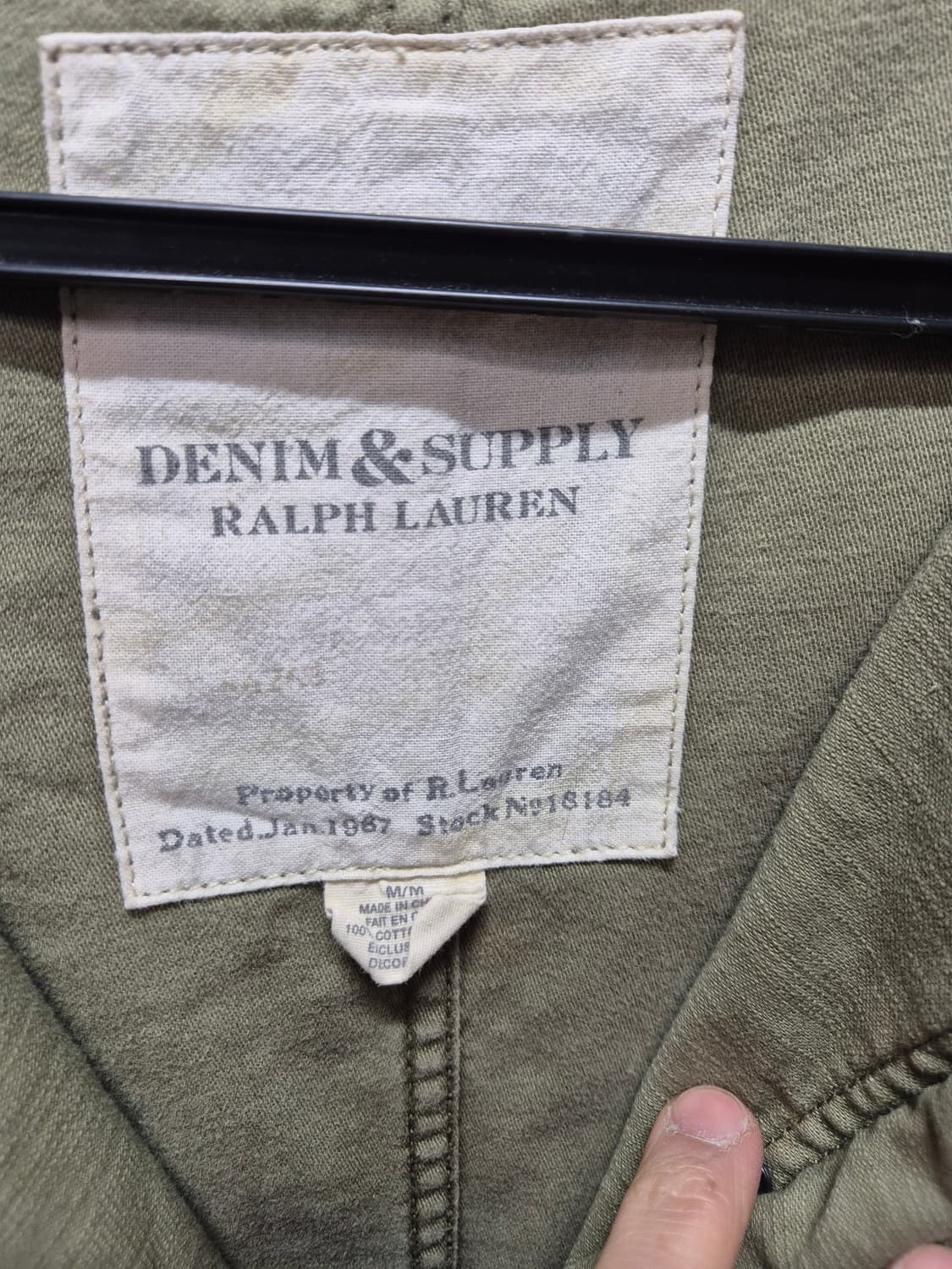 데님앤서플라이 야상점퍼 상품이미지3