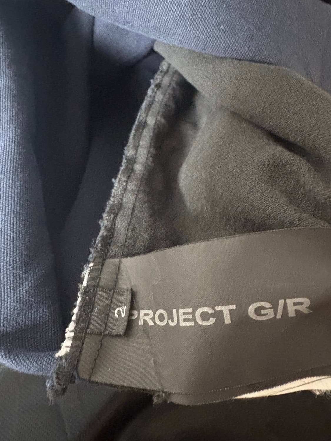 PROJECTGR 프로젝트 G/R 폴로 패러디 셔츠 블랙 Size 2 상품이미지4