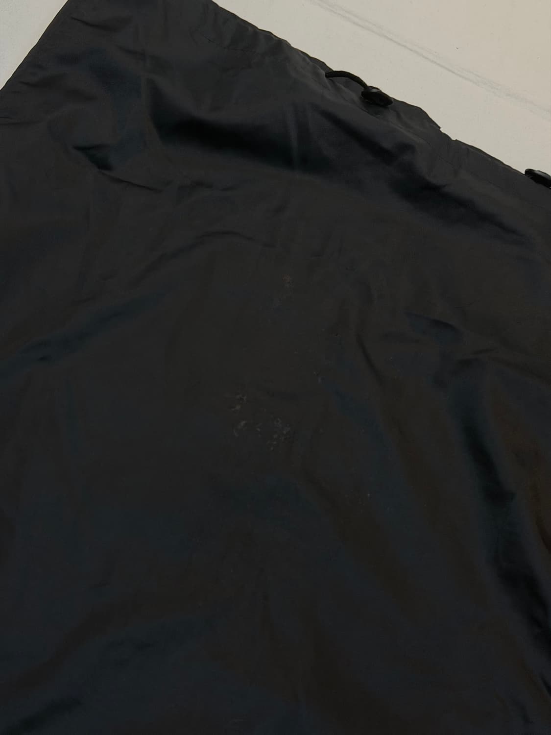 90s YSL 입생로랑 나일론 블루종 사파리 자켓 블랙 상품이미지6