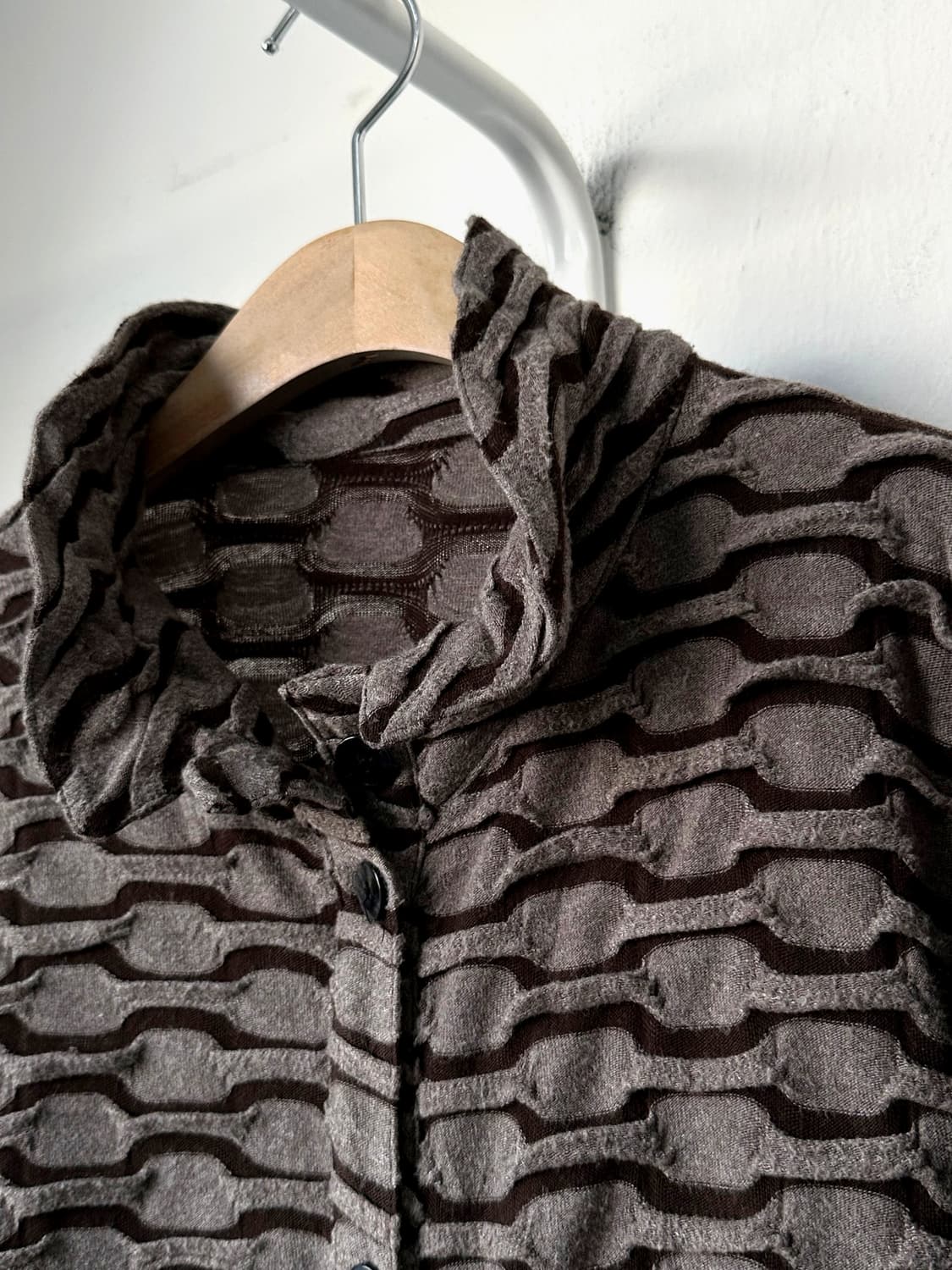 High gauge design pattern 2way knit jack 상품이미지8