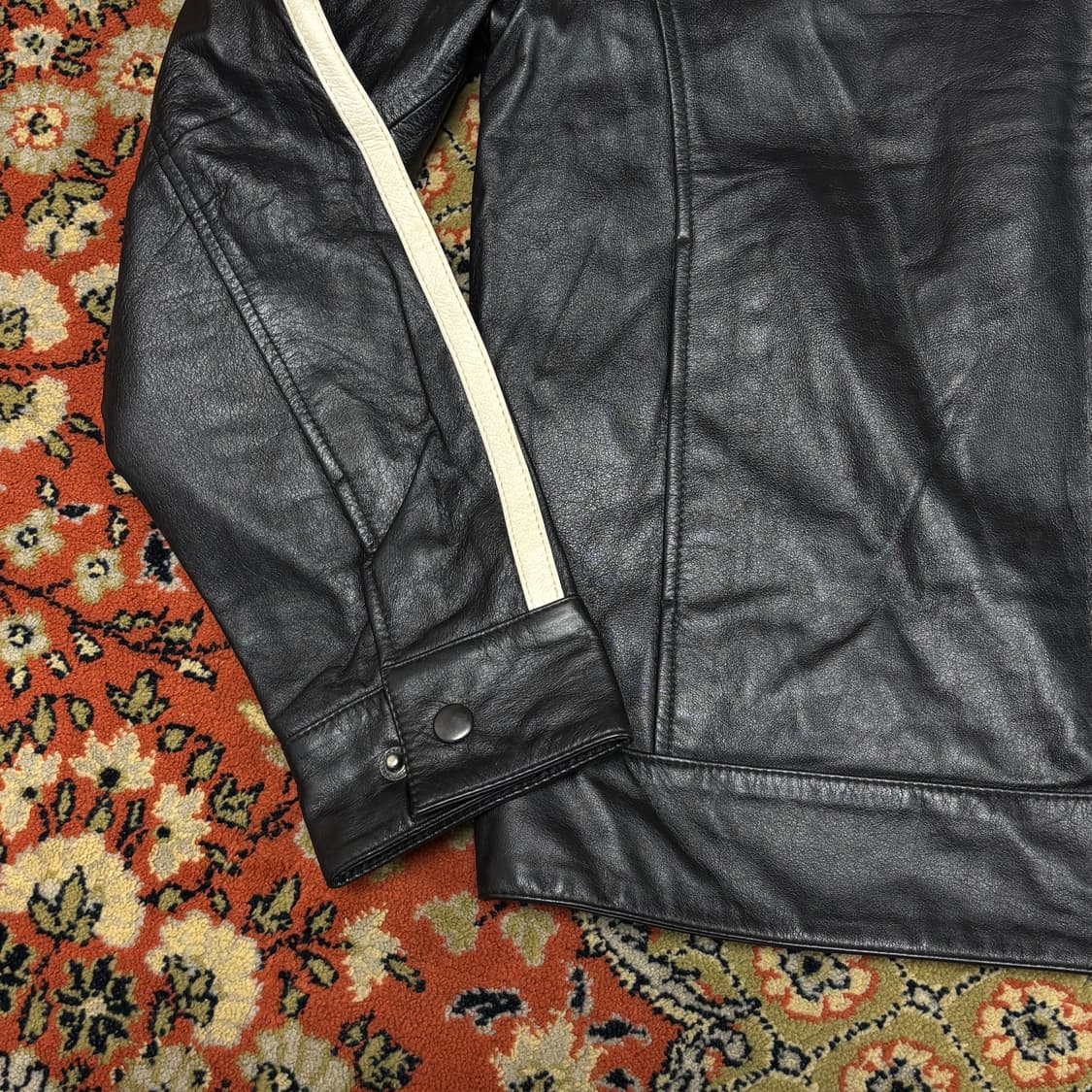 [52] 돌체앤가바나 빈티지 레이싱 라이더 자켓 상품이미지5