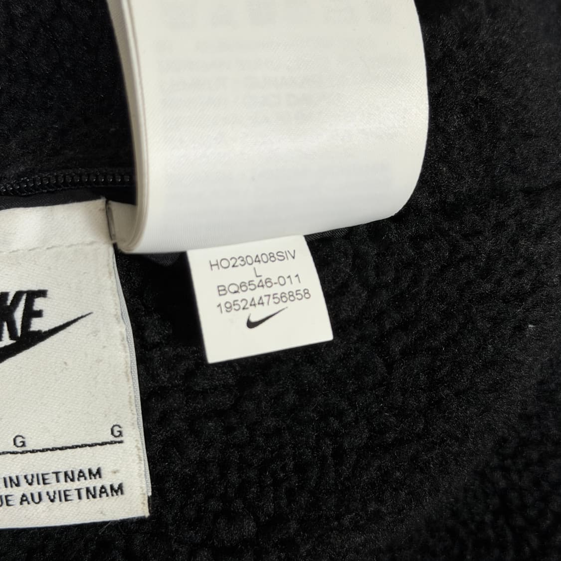 ✨ (바배) 나이키 빅스우시 리버시블 플리스 뽀글이 집업 자켓 상품이미지6