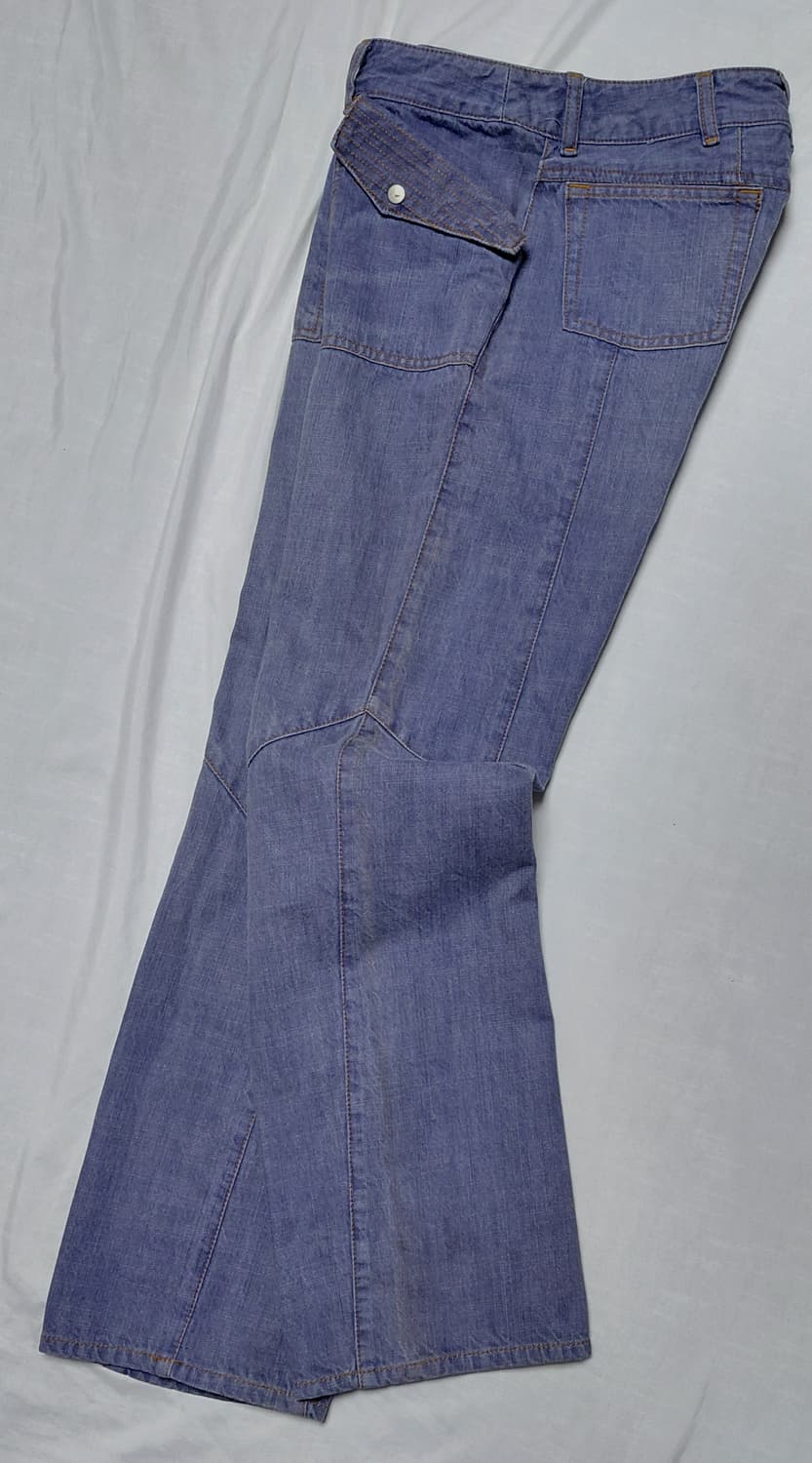 [희귀/30~31] 빈티지 EASTBOY 입체 절개 데님 팬츠 상품이미지10