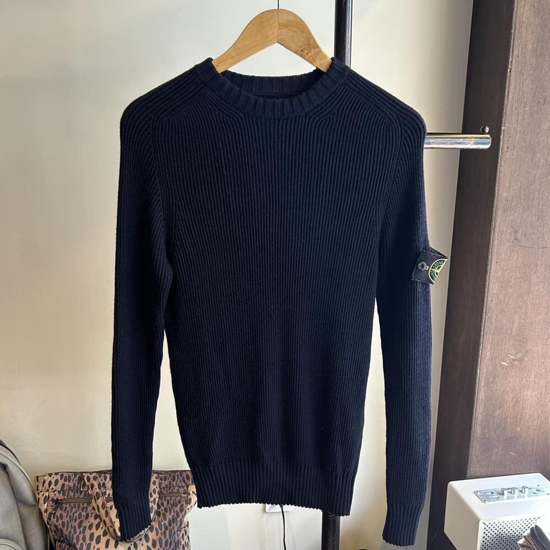 14118 - 스톤아일랜드 와펜 스트라이프 니트 상품이미지2