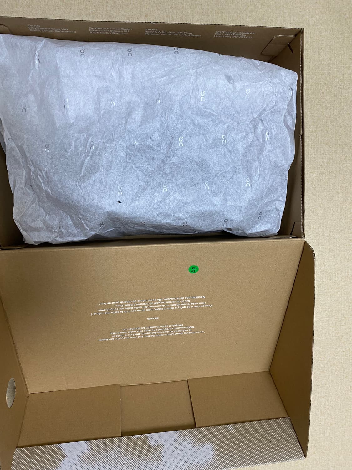 온 클라우드몬스터 보이드 블랙 265mm 상품이미지7