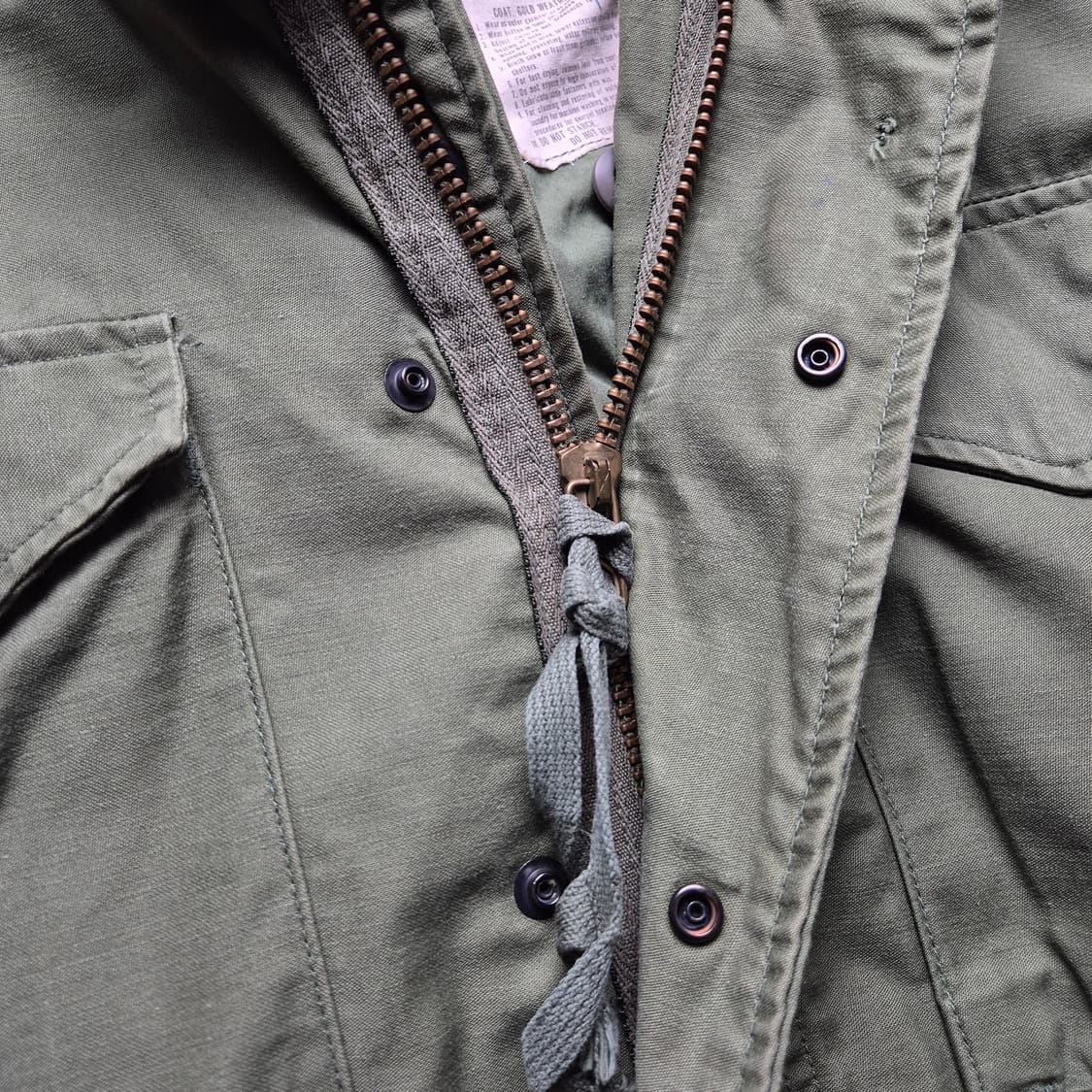 [M] 70s 오리지널 m-65 필드자켓 상품이미지5