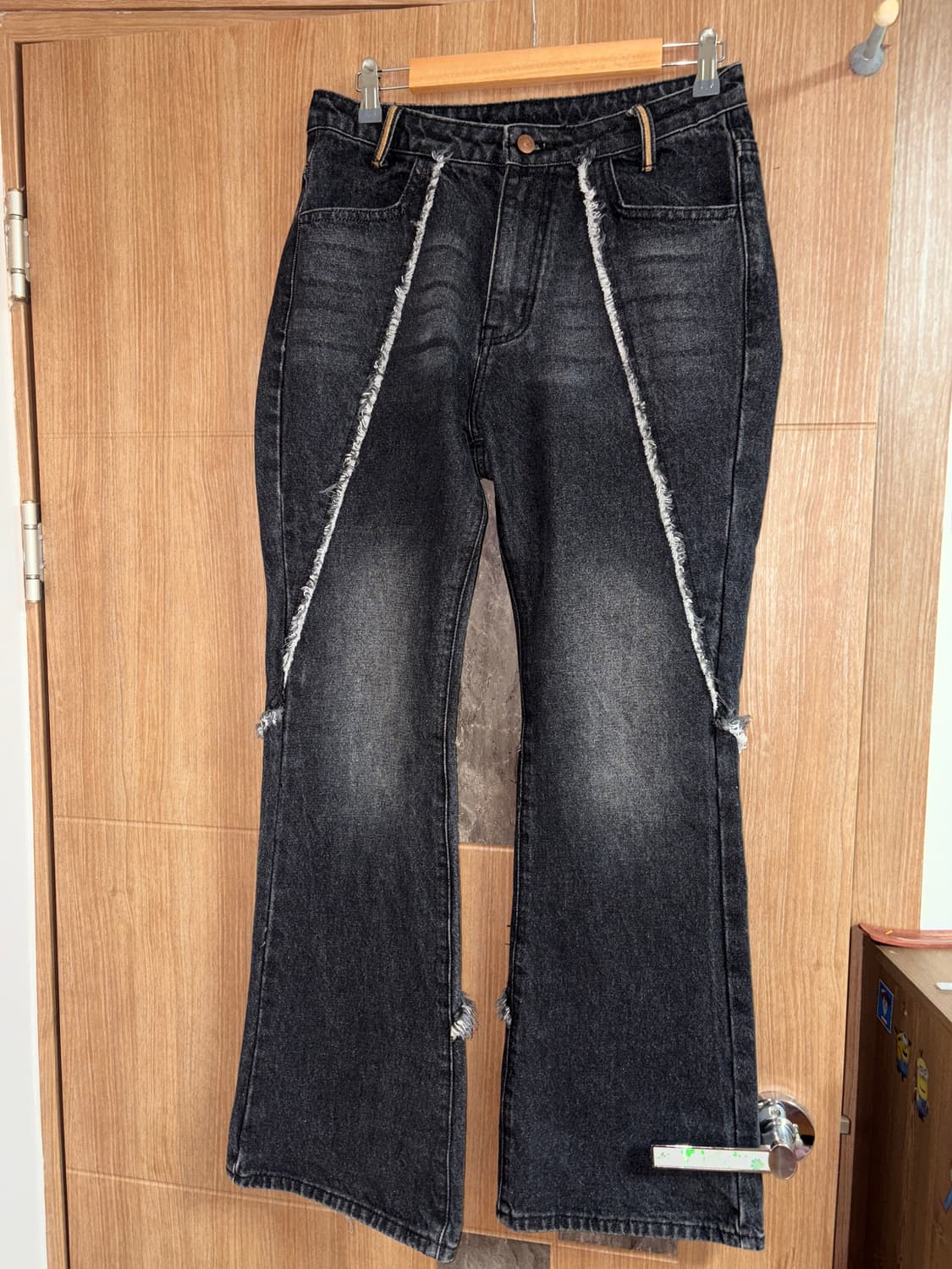 엑스톤즈 우먼(루나키후) 부츠컷 블랙진 상품이미지1