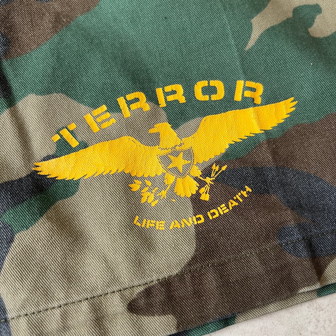 빈티지 00s Terror 카모 카고 쇼츠 상품이미지8