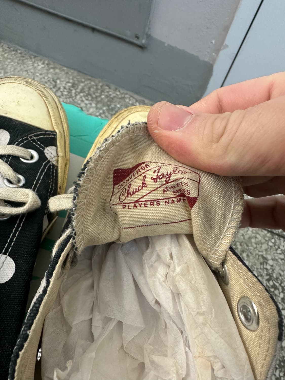 꼼데가르송 척테일러 vintage 상품이미지3