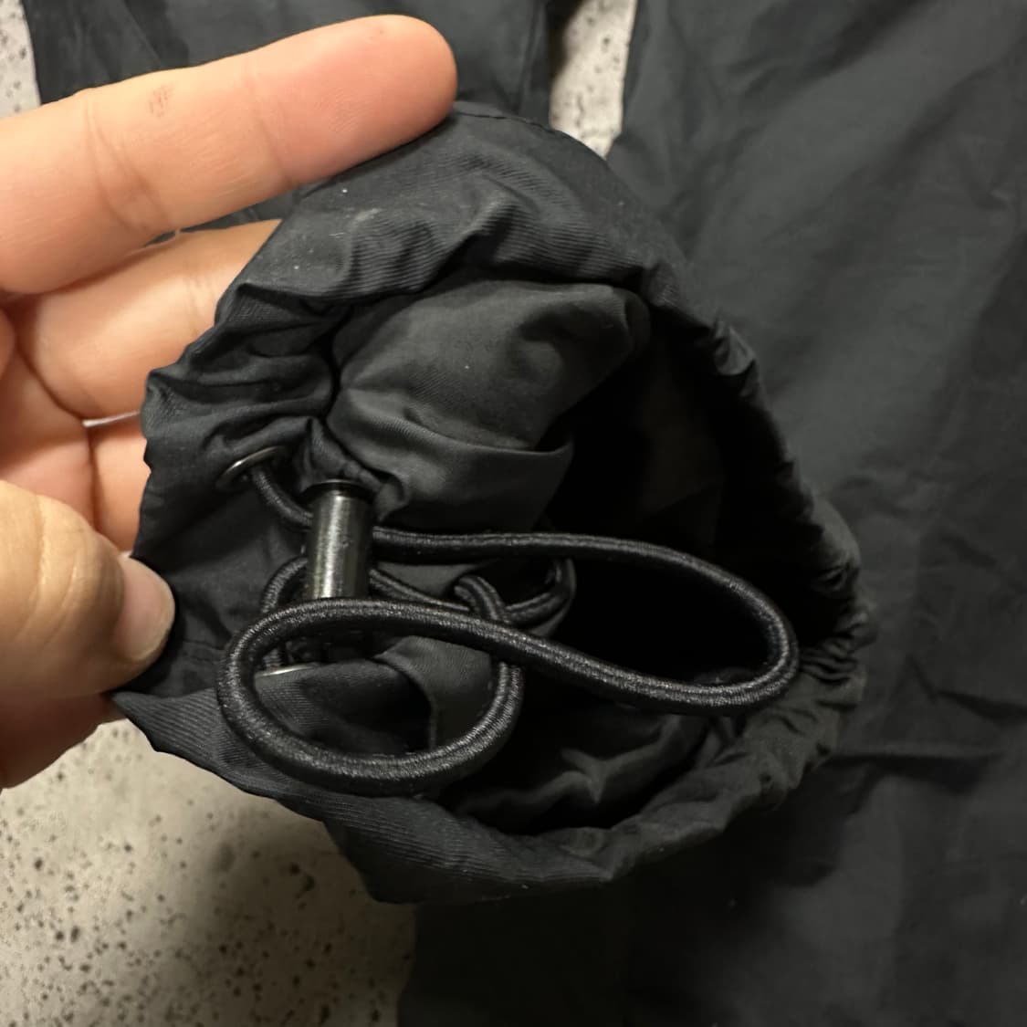 ✨ (바배) 나이키 블랙 우븐 트랙 팬츠  상품이미지3