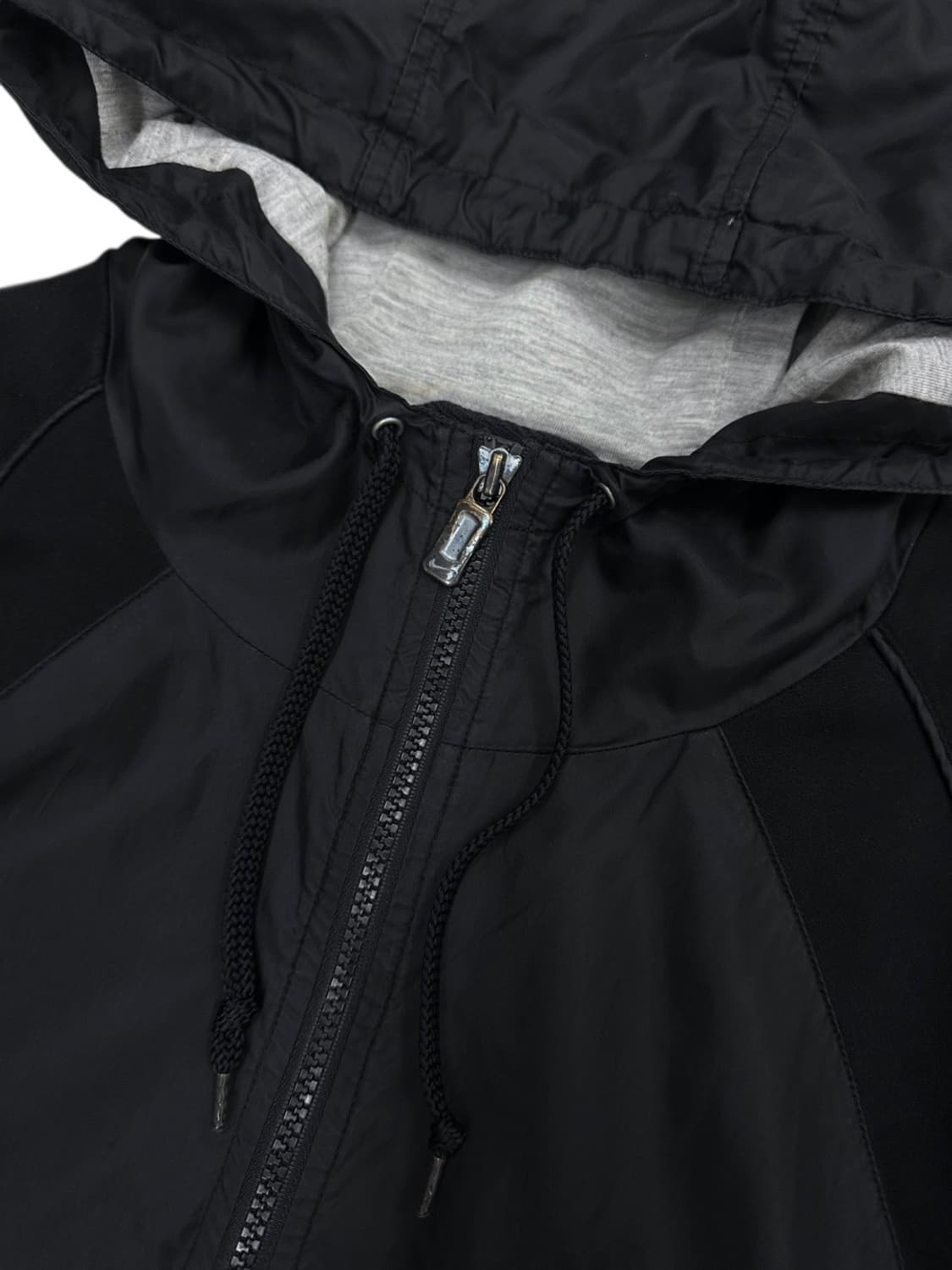 00s 나이키 솔로스우시 나일론 후드집업 블랙 (2XL) 상품이미지3