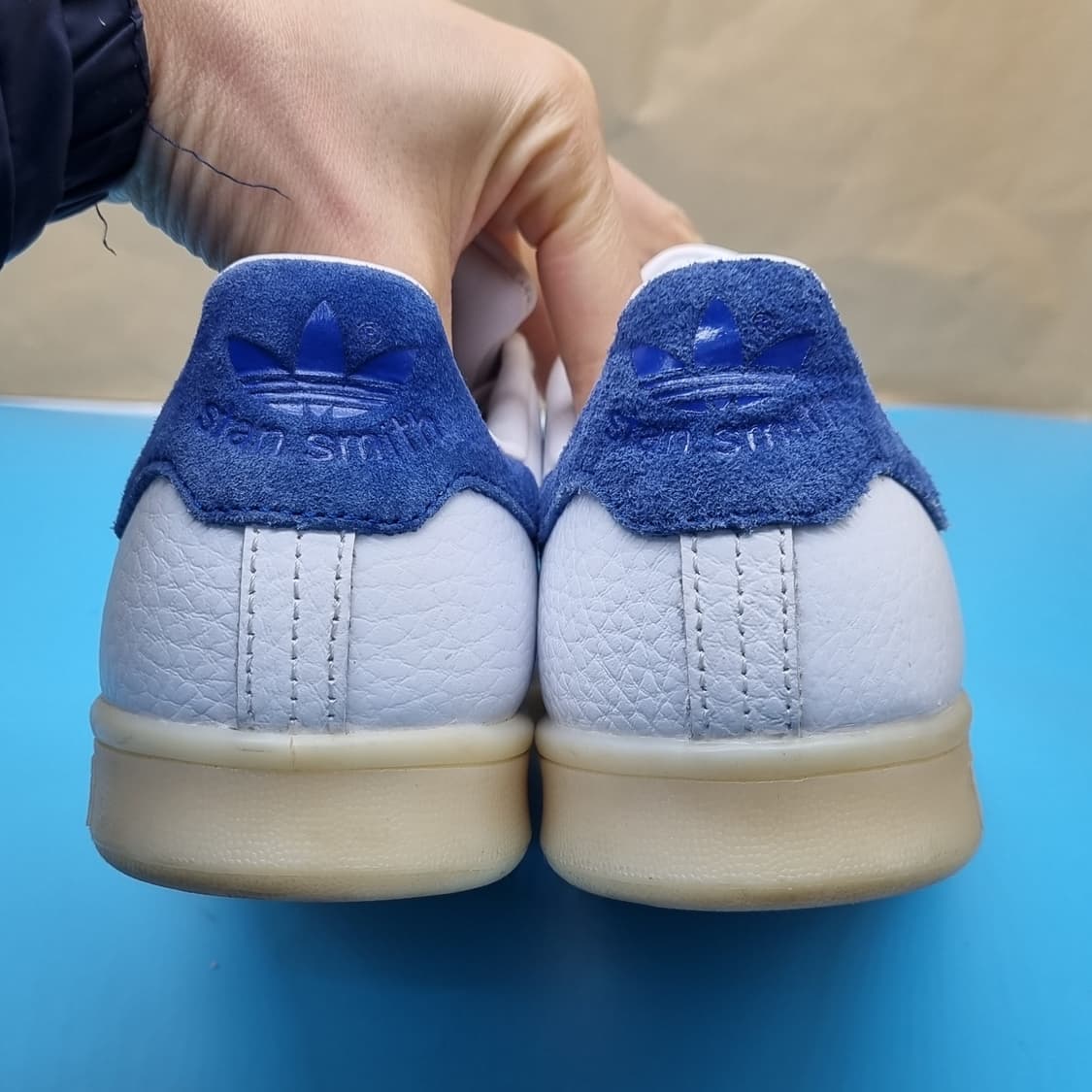 아디다스 스탠스미스 블루 스니커즈220. 상품이미지4