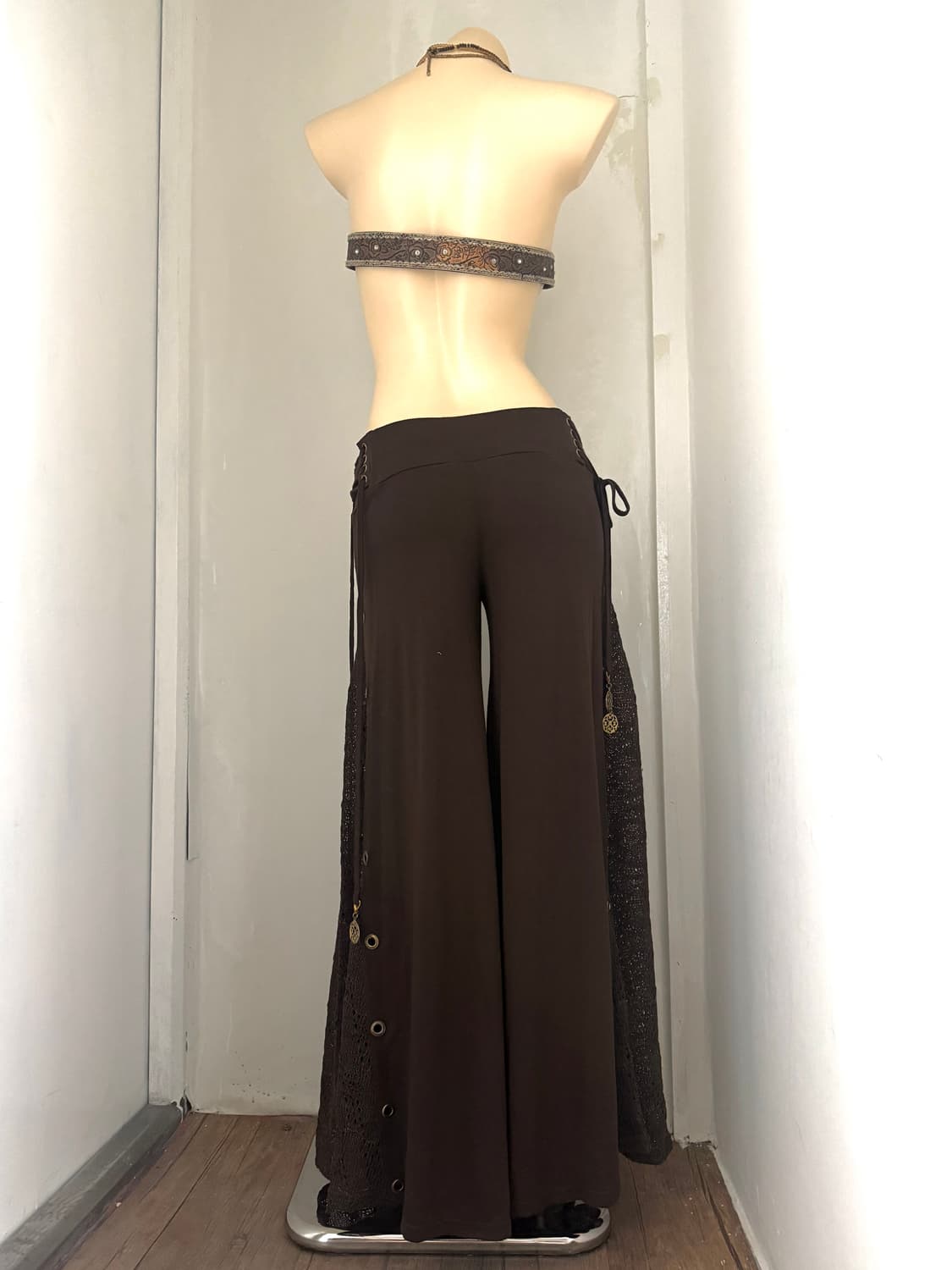 D.I.A side corset wide bootcut pants 상품이미지4
