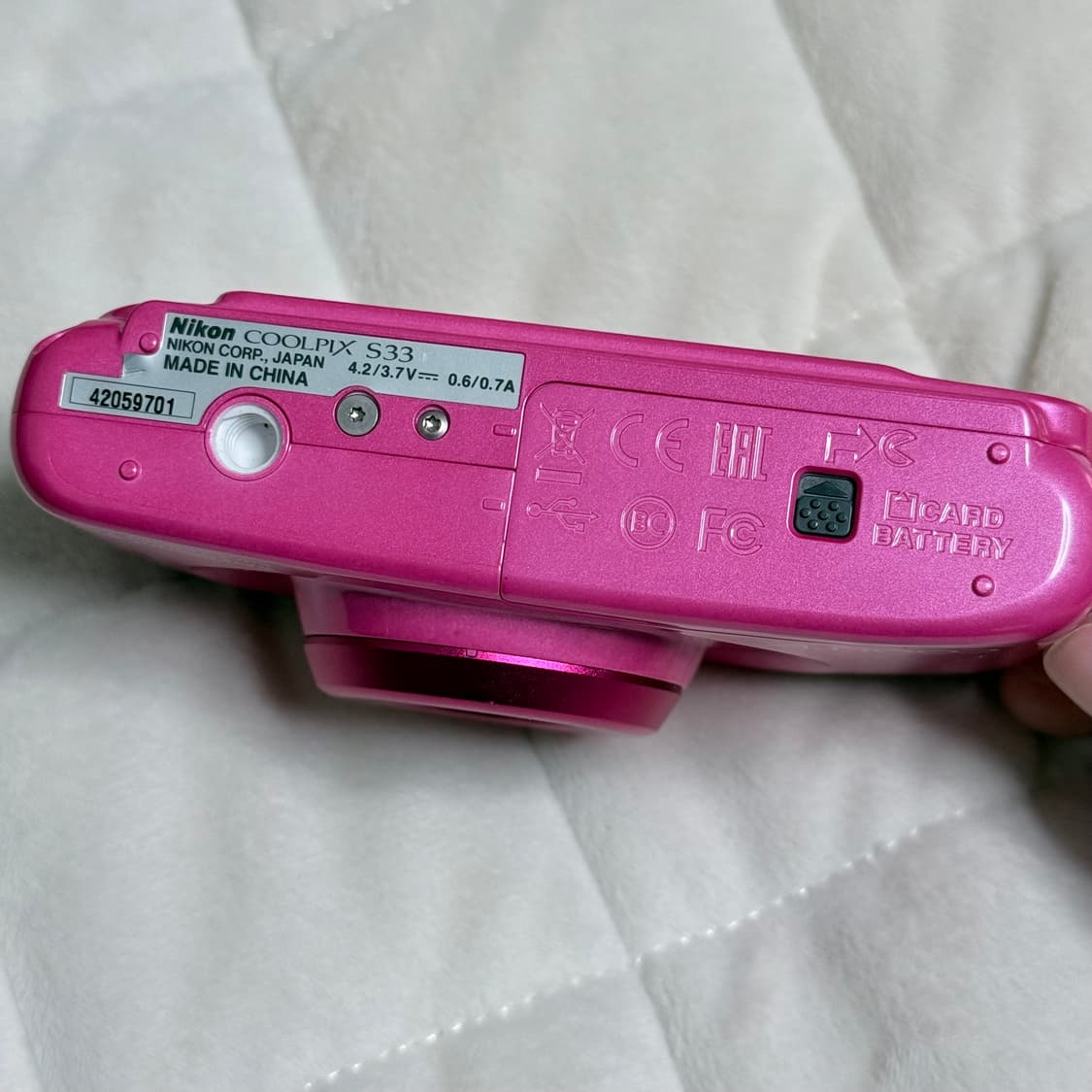 Nikon 니콘 쿨픽스 S33 핑크 디카 상품이미지3