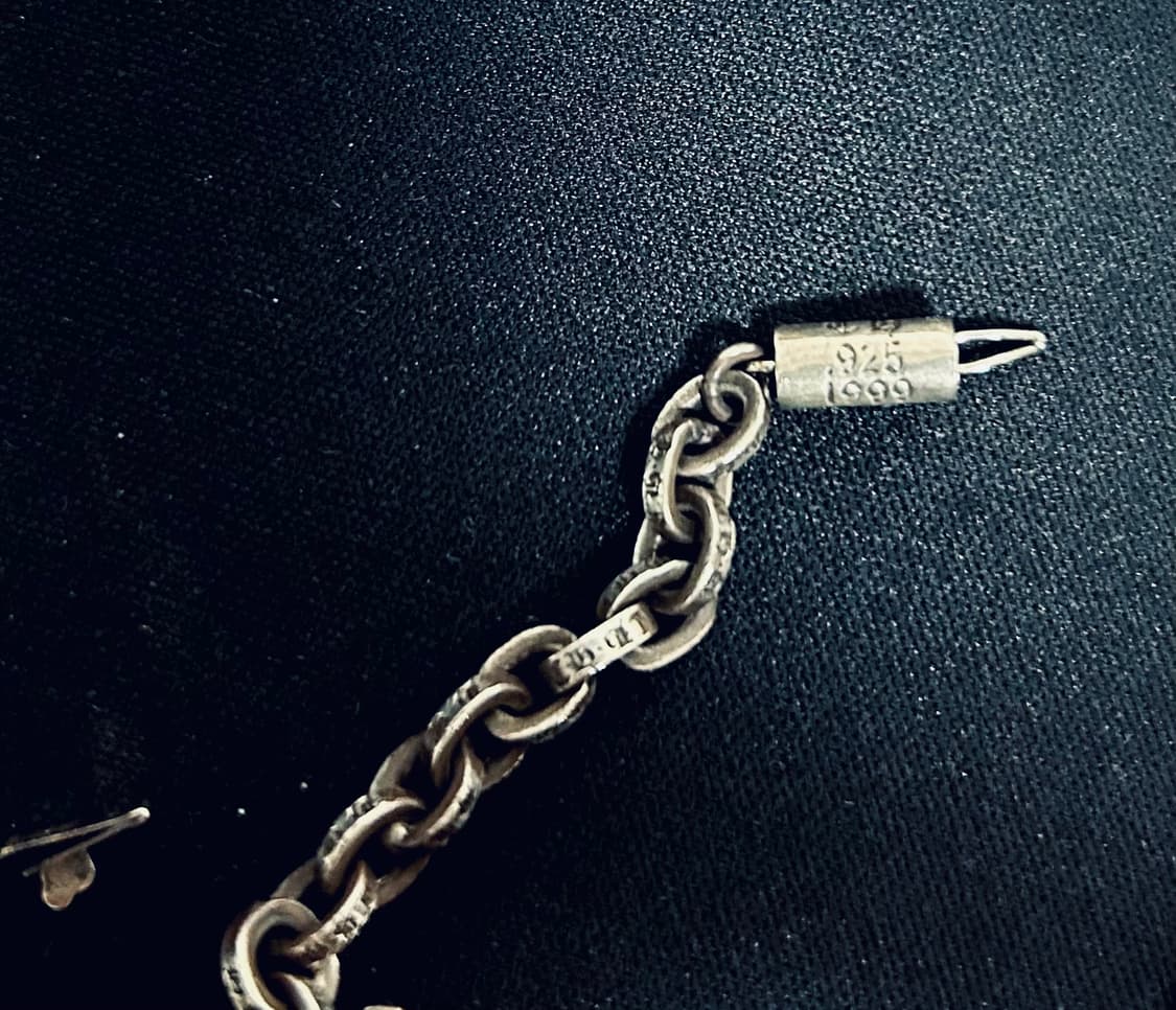 크롬하츠 페이퍼체인 24인치, CH크로스 with 베일 상품이미지7