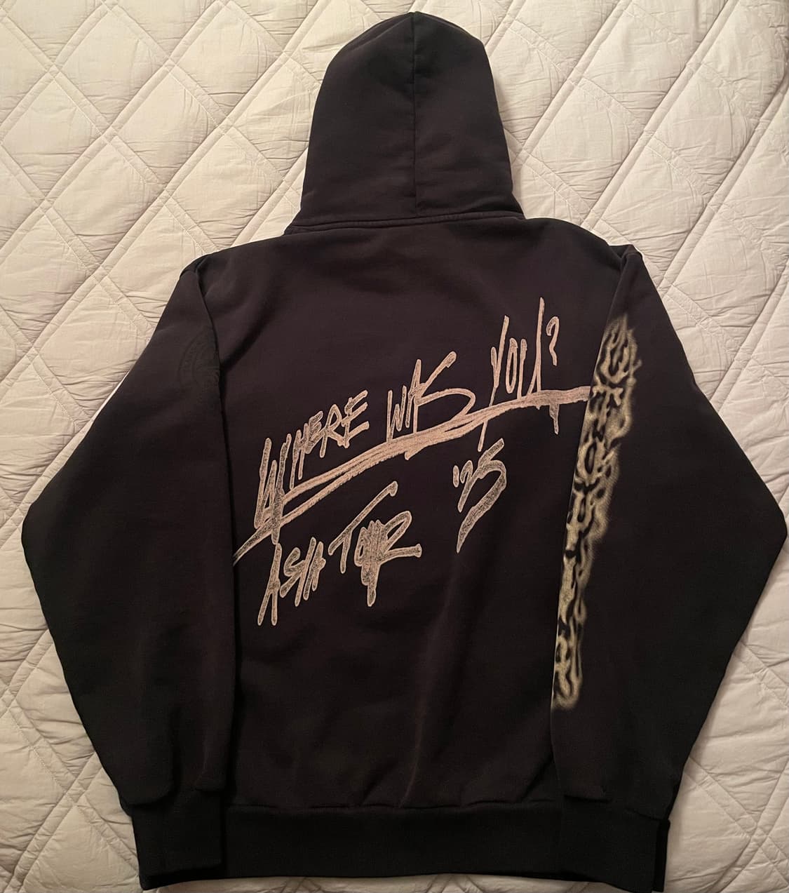 트래비스 스캇 콘서트 머천 md 후드 상품이미지2