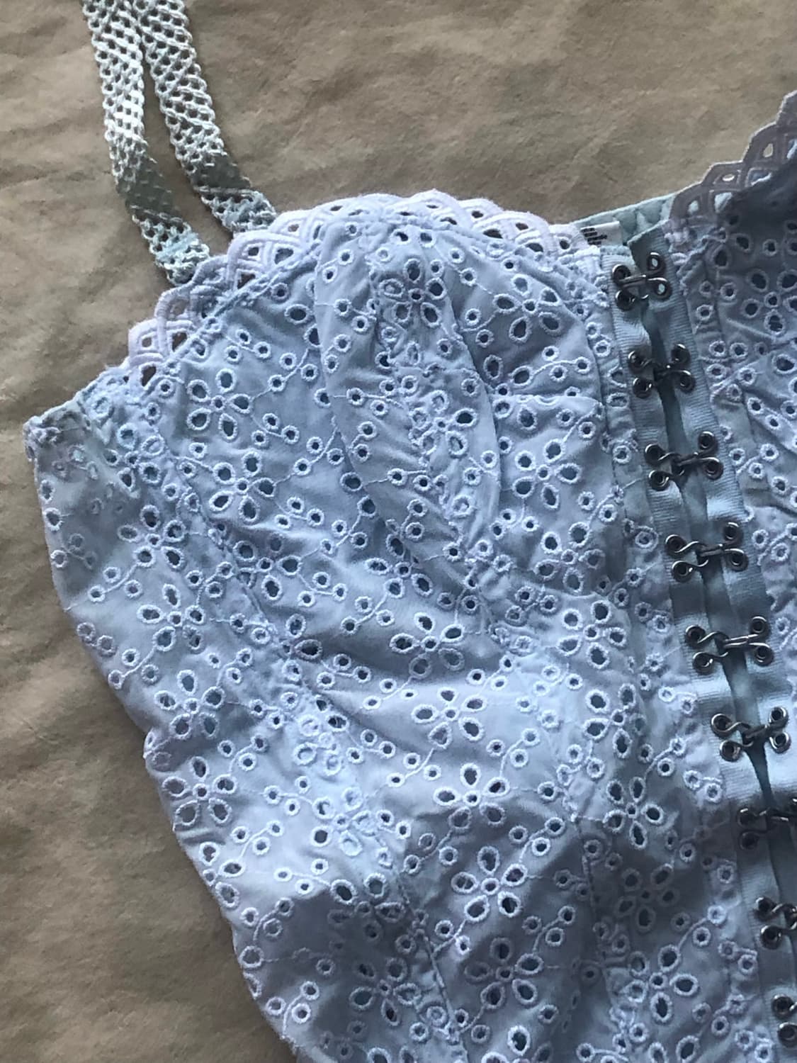 유럽 빈티지 레이어드 탑 코르셋 (나시) 상품이미지2