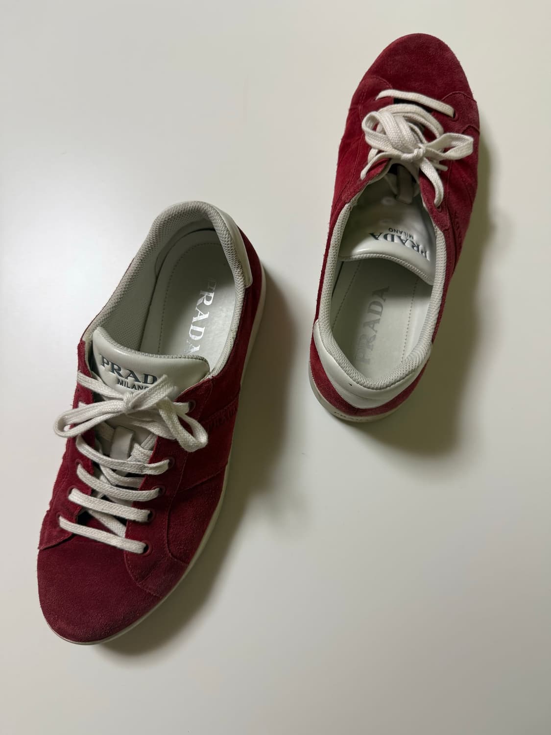 "Prada" suede Shoes 상품이미지3