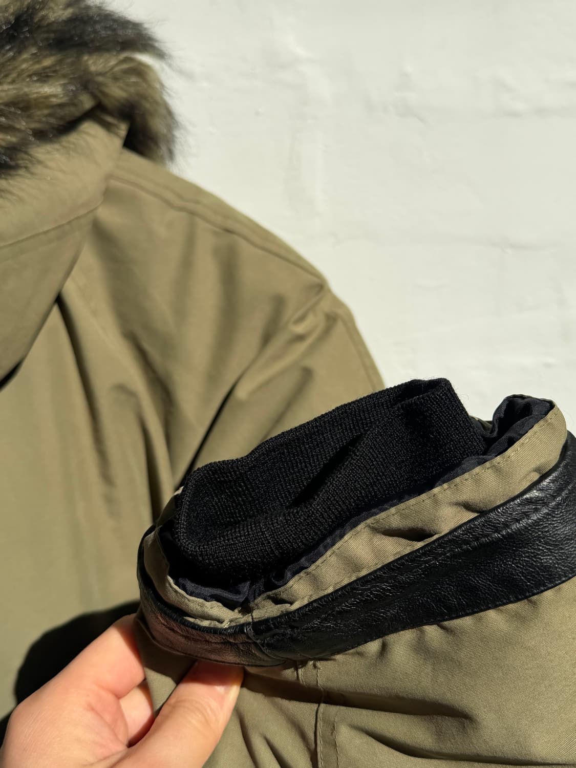 Ralph Lauren Jeans N3B 덕다운 파카 올리브 L 상품이미지10