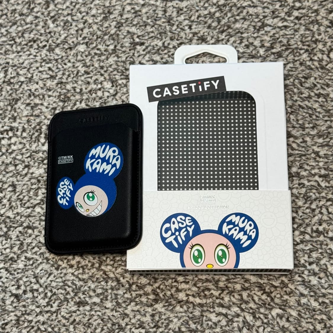 케이스티파이 x 무라카미 맥세이프 카드 지갑 상품이미지2