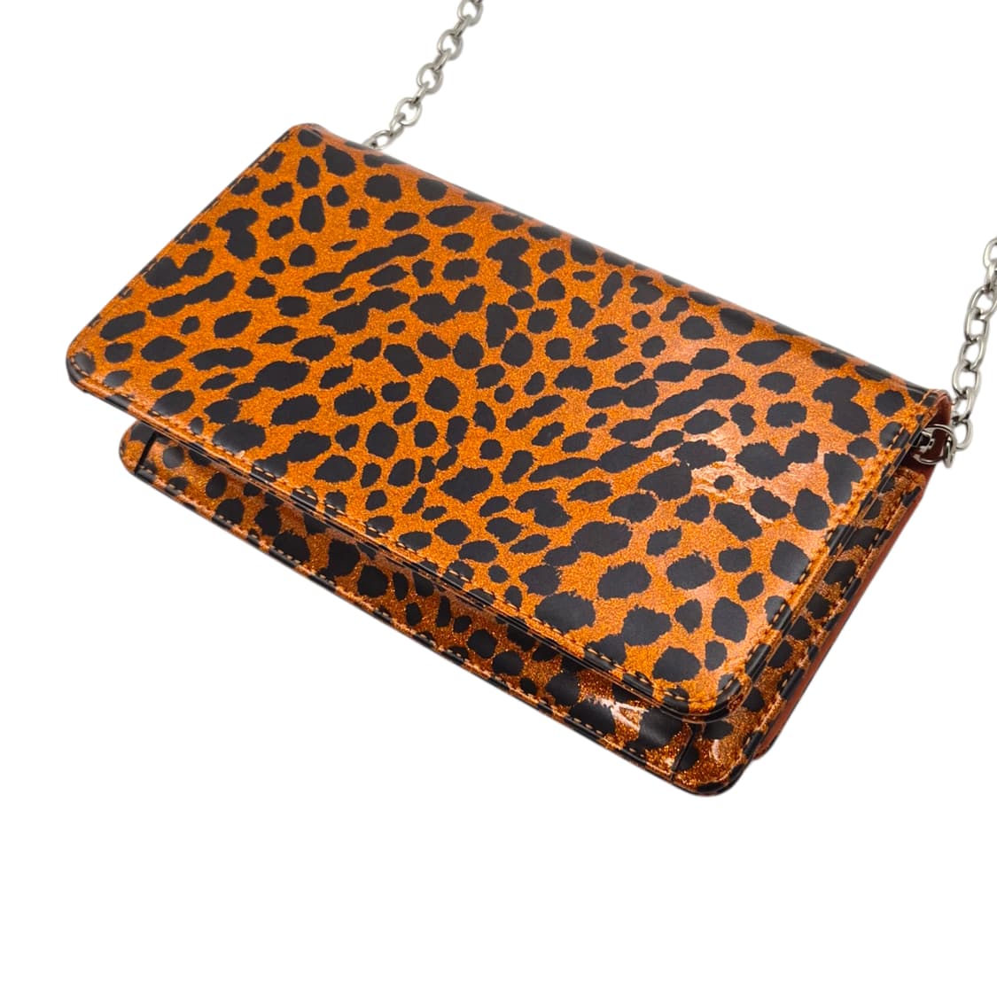 히스테릭글래머 레오파드 에나멜 크로스 숄더백 상품이미지6