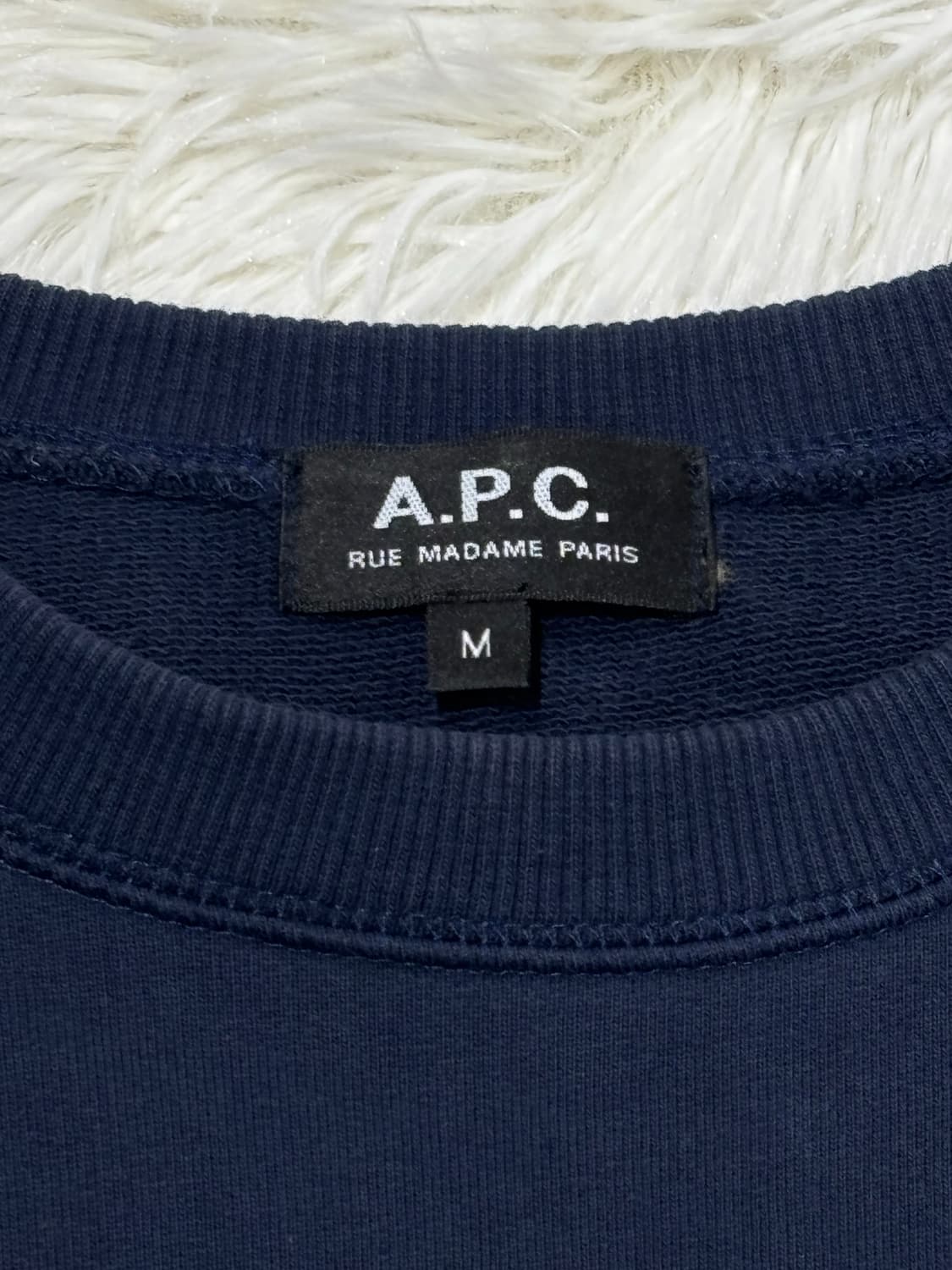 아페쎄 스몰로고 맨투맨 상품이미지6