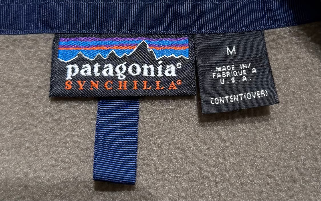 파타고니아 1996‘s USA 신칠라 플리스 자켓 상품이미지4