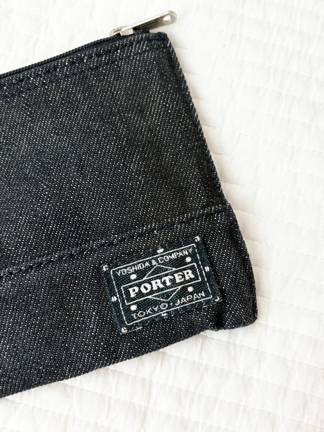 포터 데님 파우치/동전지갑 상품이미지2