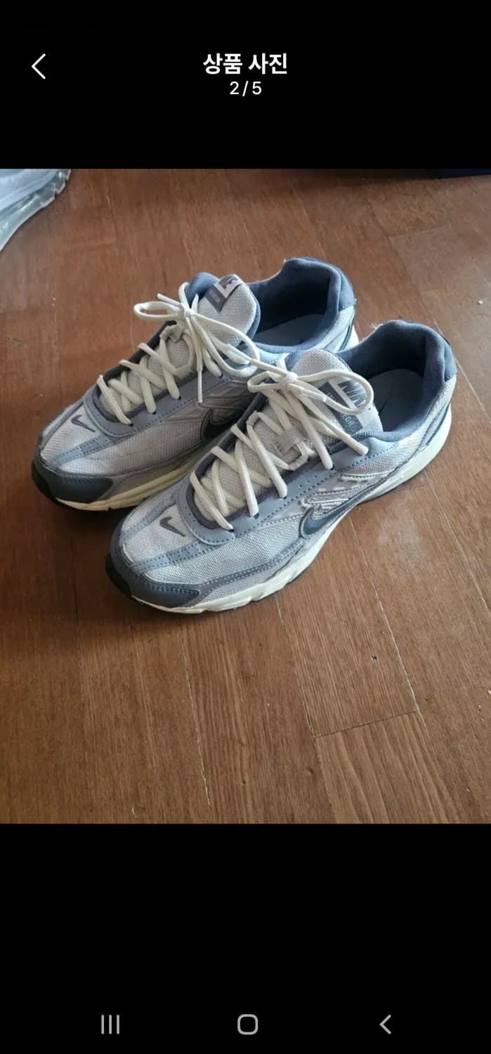 (280)나이키 이니시에이터 운동화 그레이 상품이미지2