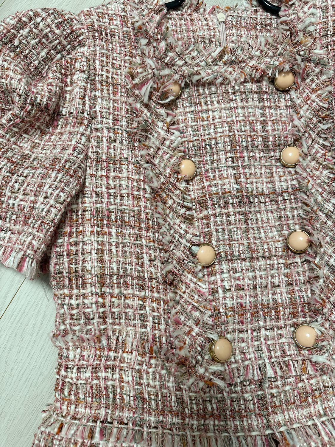 마담드잔느 트위드 원피스 상품이미지3