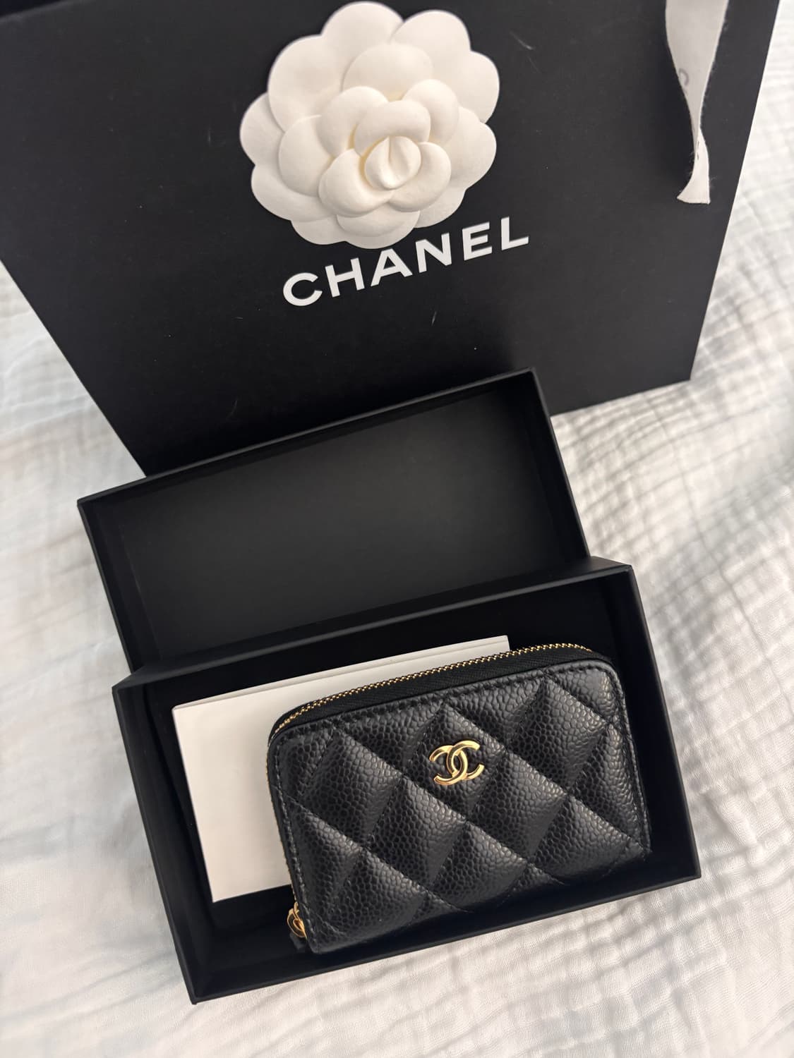 Chanel 샤넬 클래식 지퍼 카드지갑 상품이미지5