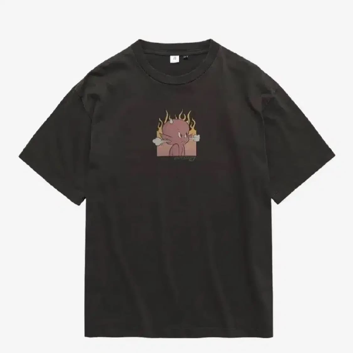 [3] 폴리테루 핫스터프 플레임 반팔 티셔츠 상품이미지1