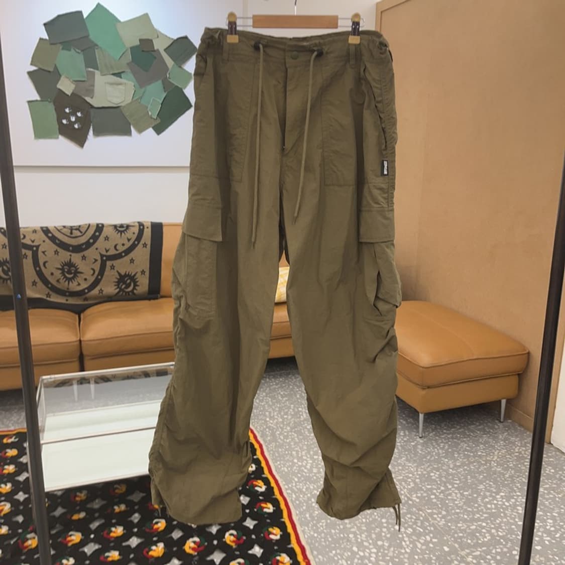 엑스톤즈 스트릿힙합 올리브카키 카고팬츠 M C07755 상품이미지3