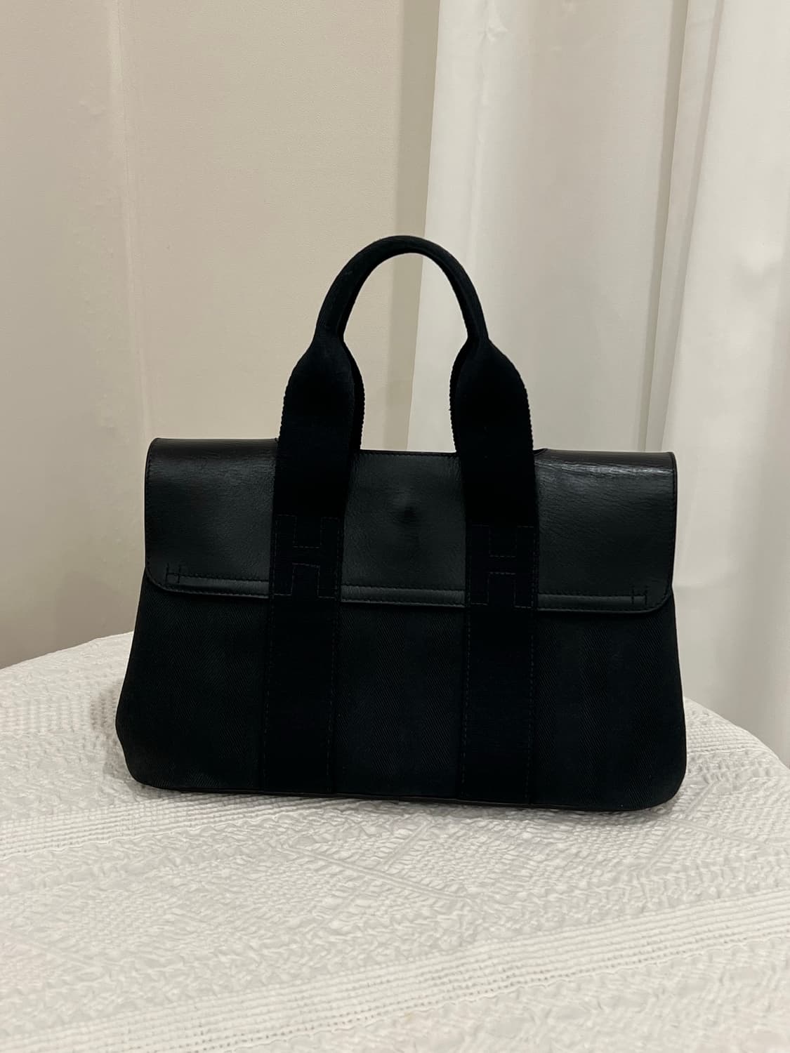 에르메스 발파라이소 블랙 PM 토트백 ( 파우치 포함 ) 상품이미지2