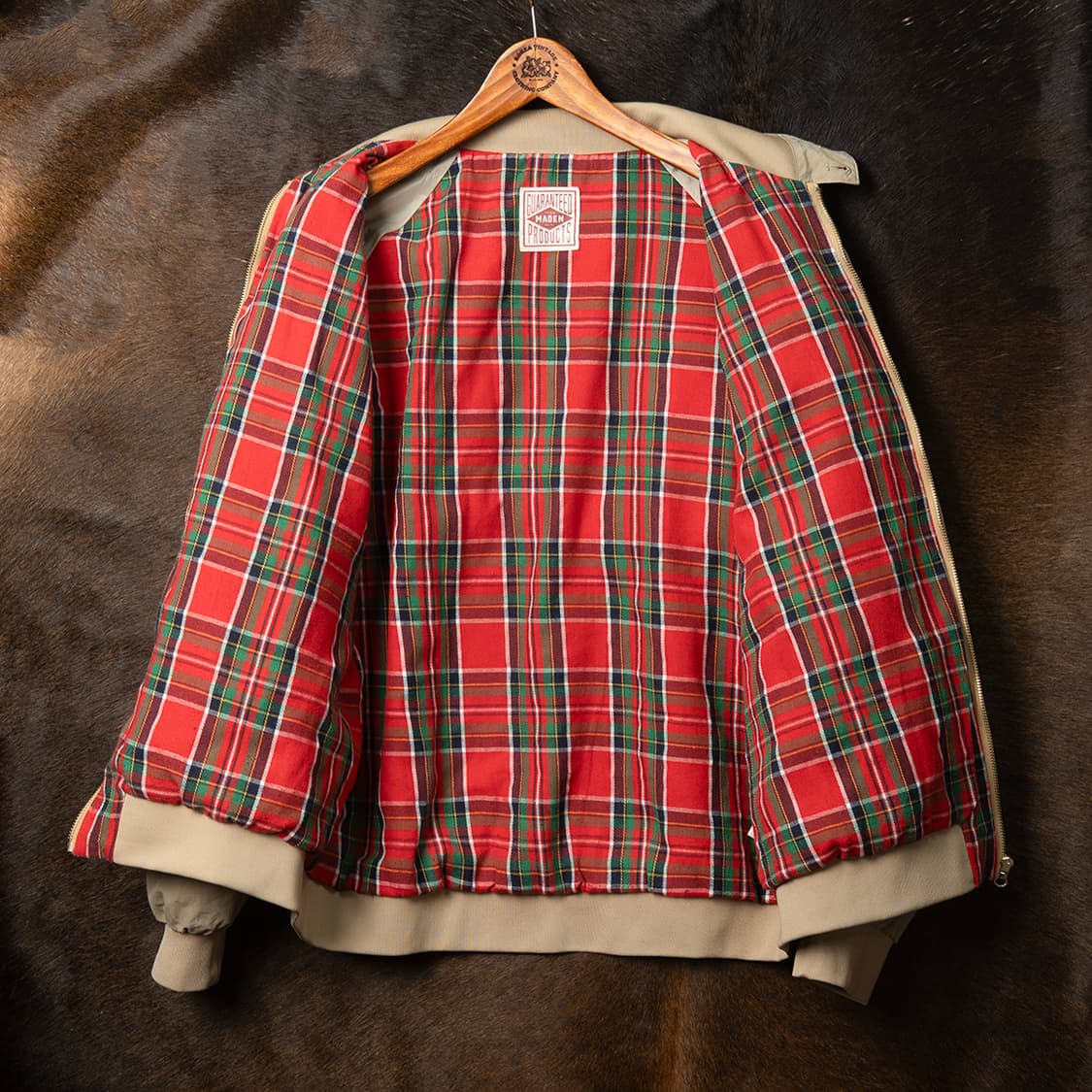 [110] MADEN 코튼 나일론 해링턴 자켓 베이지  상품이미지9