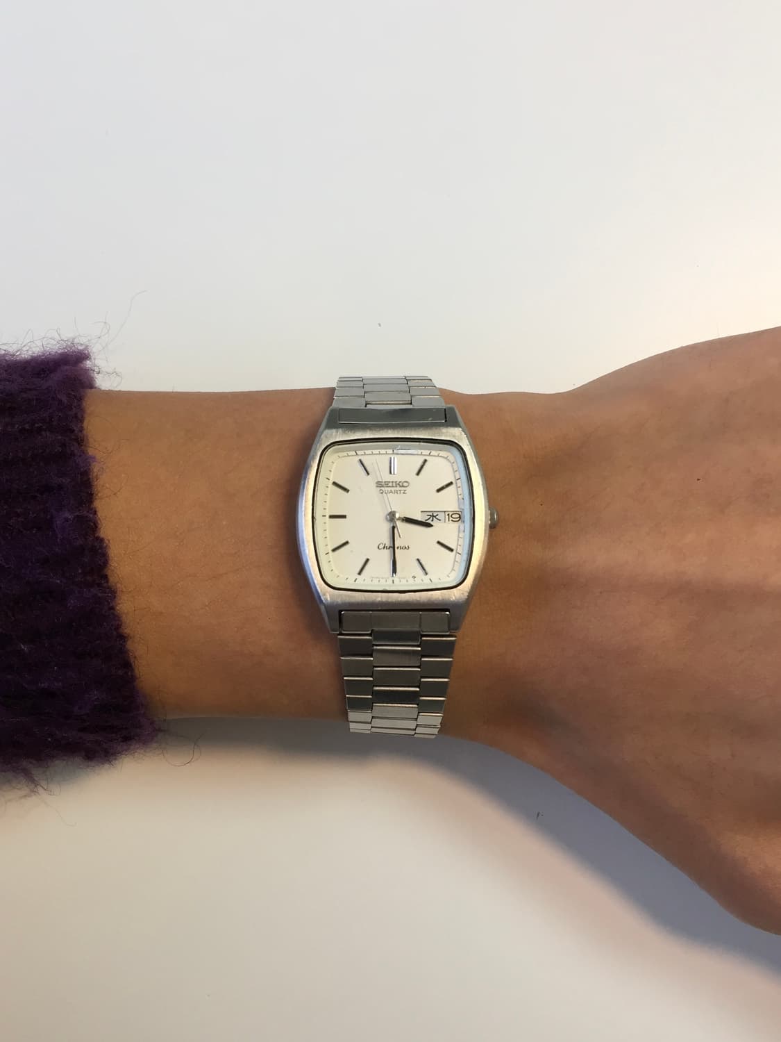 80s seiko chronos square quartz 상품이미지9