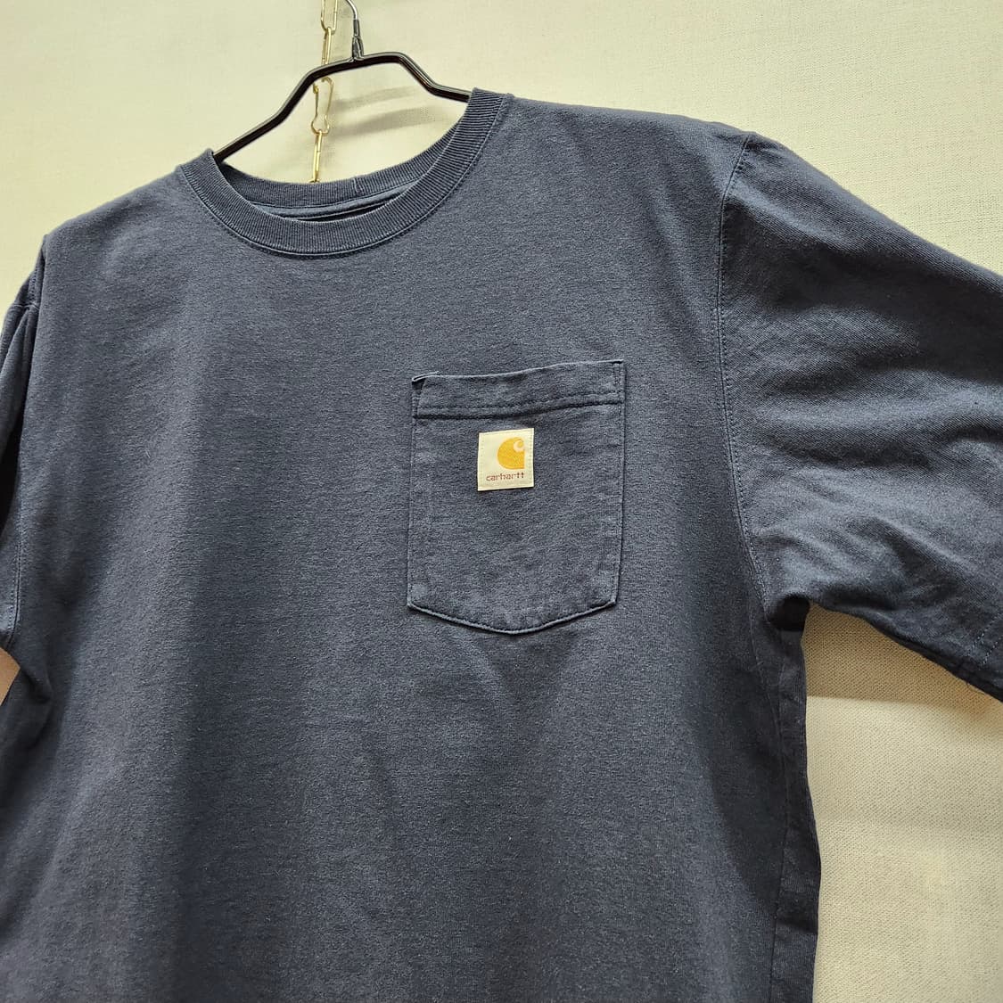 칼하트 원포켓 로고 반팔티 M(L) 남여공용 상품이미지3